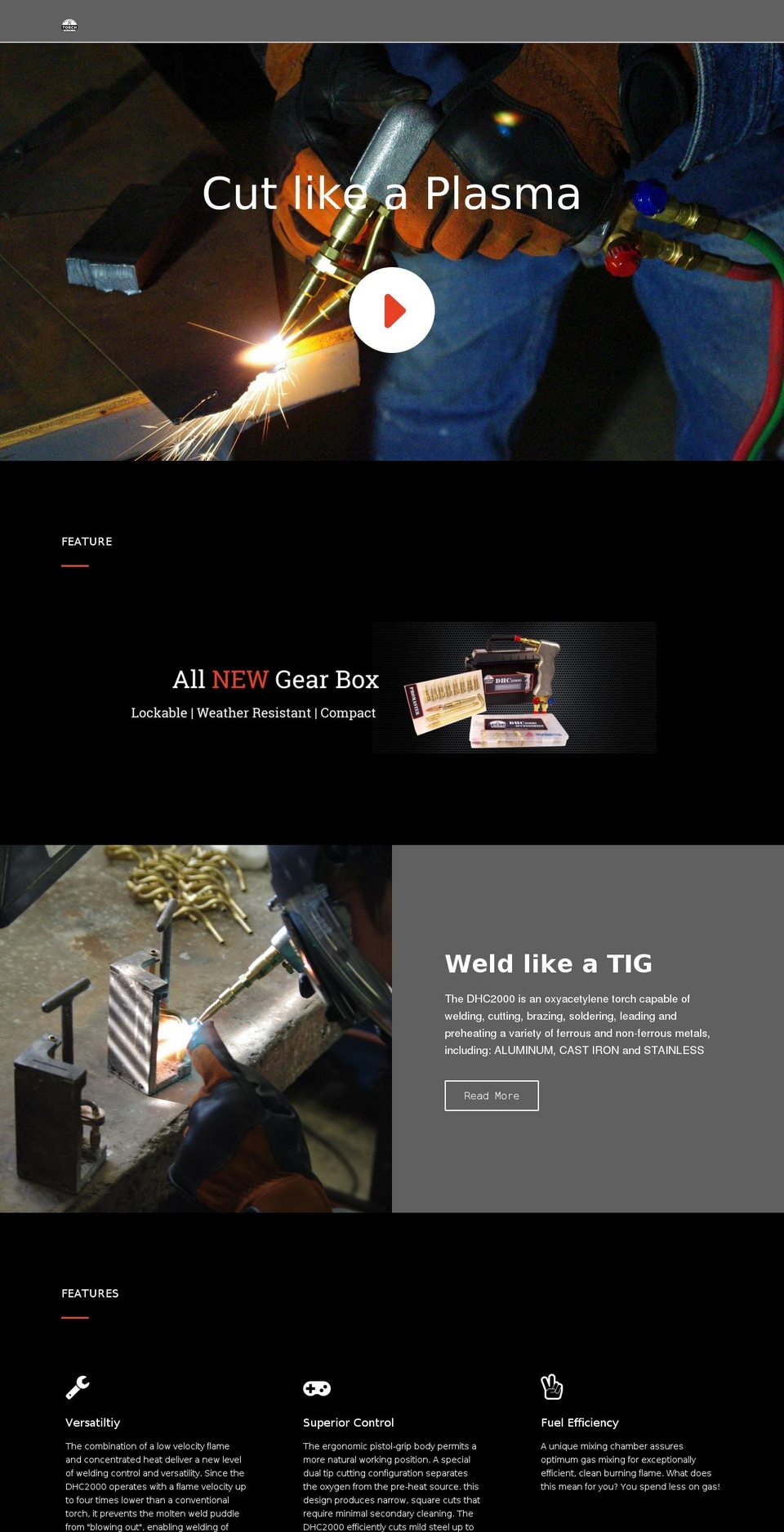 detroittorch.com shopify website screenshot