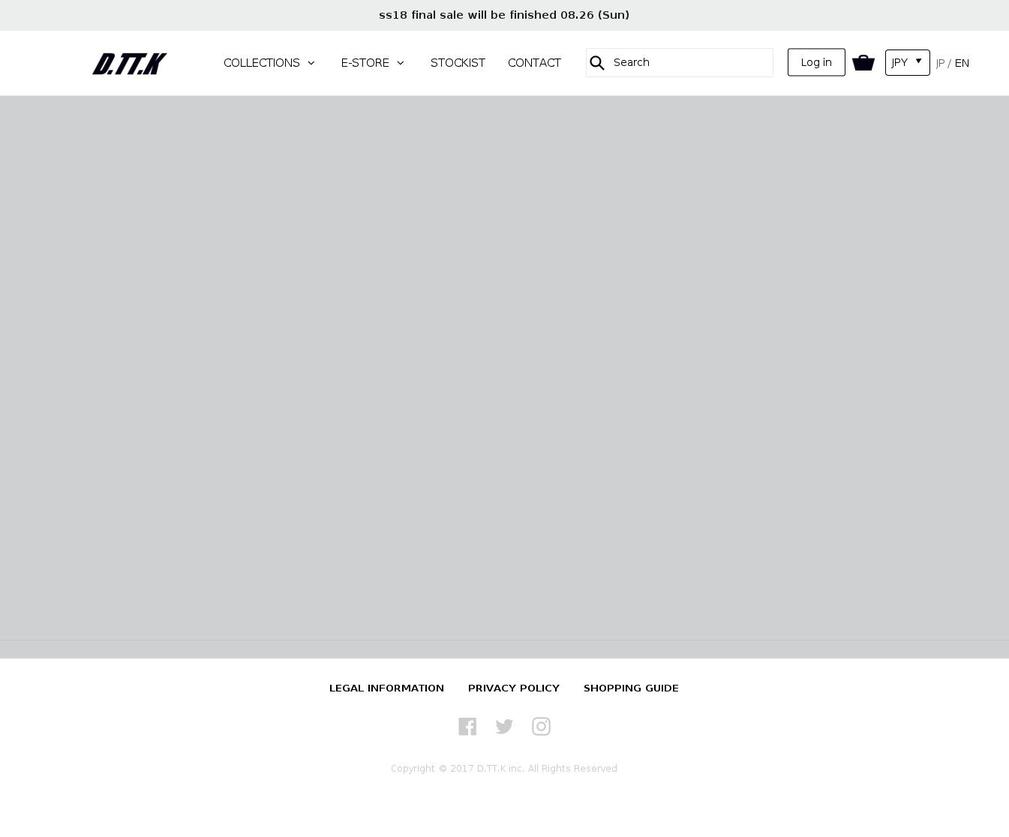 dettok.com shopify website screenshot