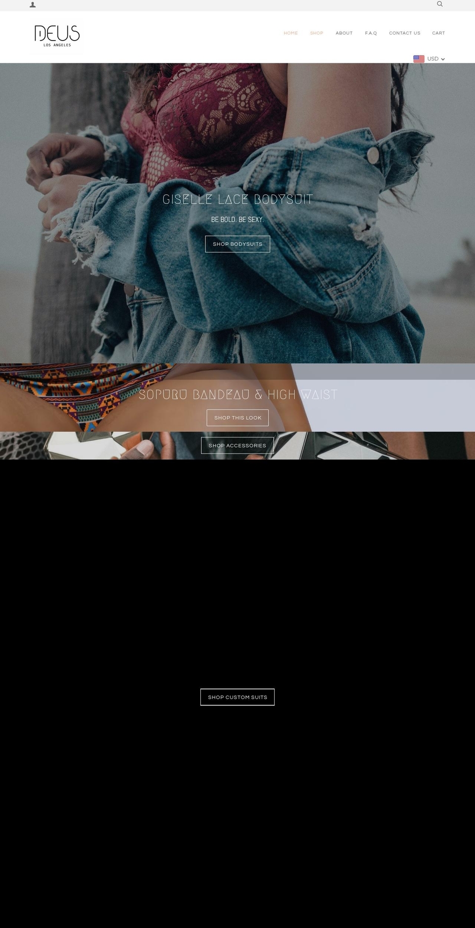 deus-la.myshopify.com shopify website screenshot