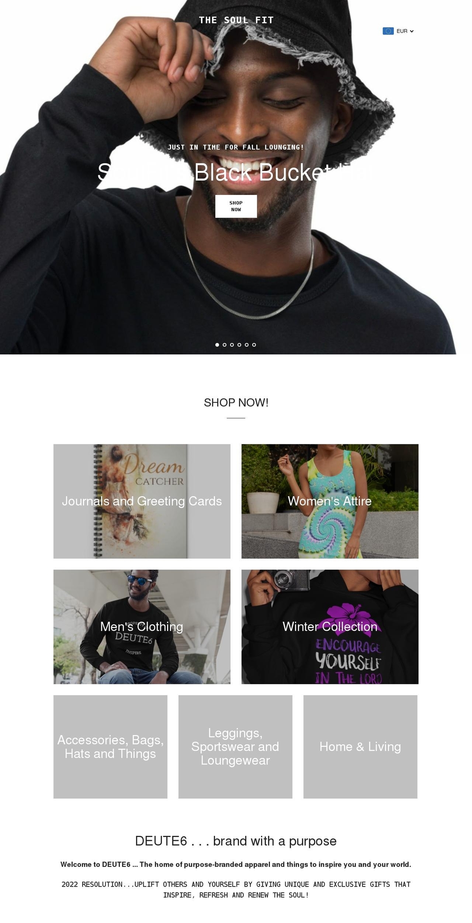 deute6.com shopify website screenshot