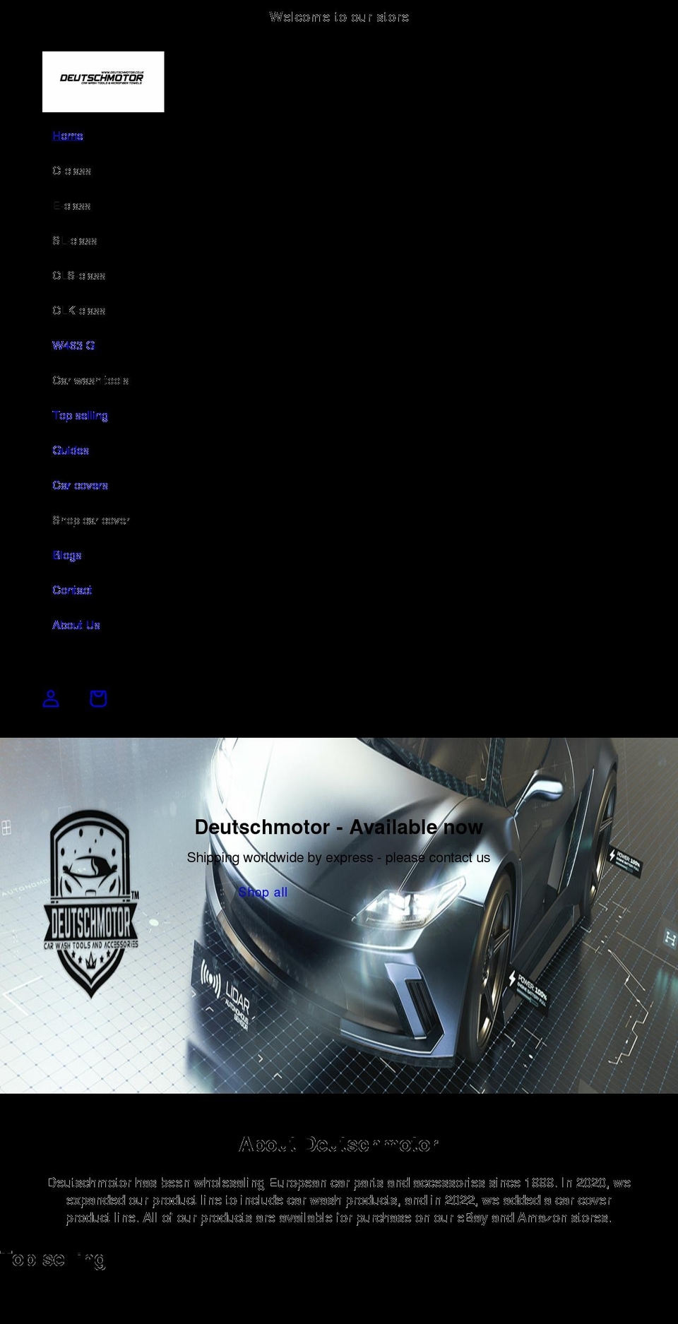 deutschmotor.net shopify website screenshot