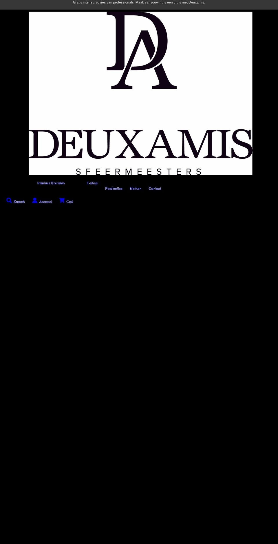 deuxamis.be shopify website screenshot