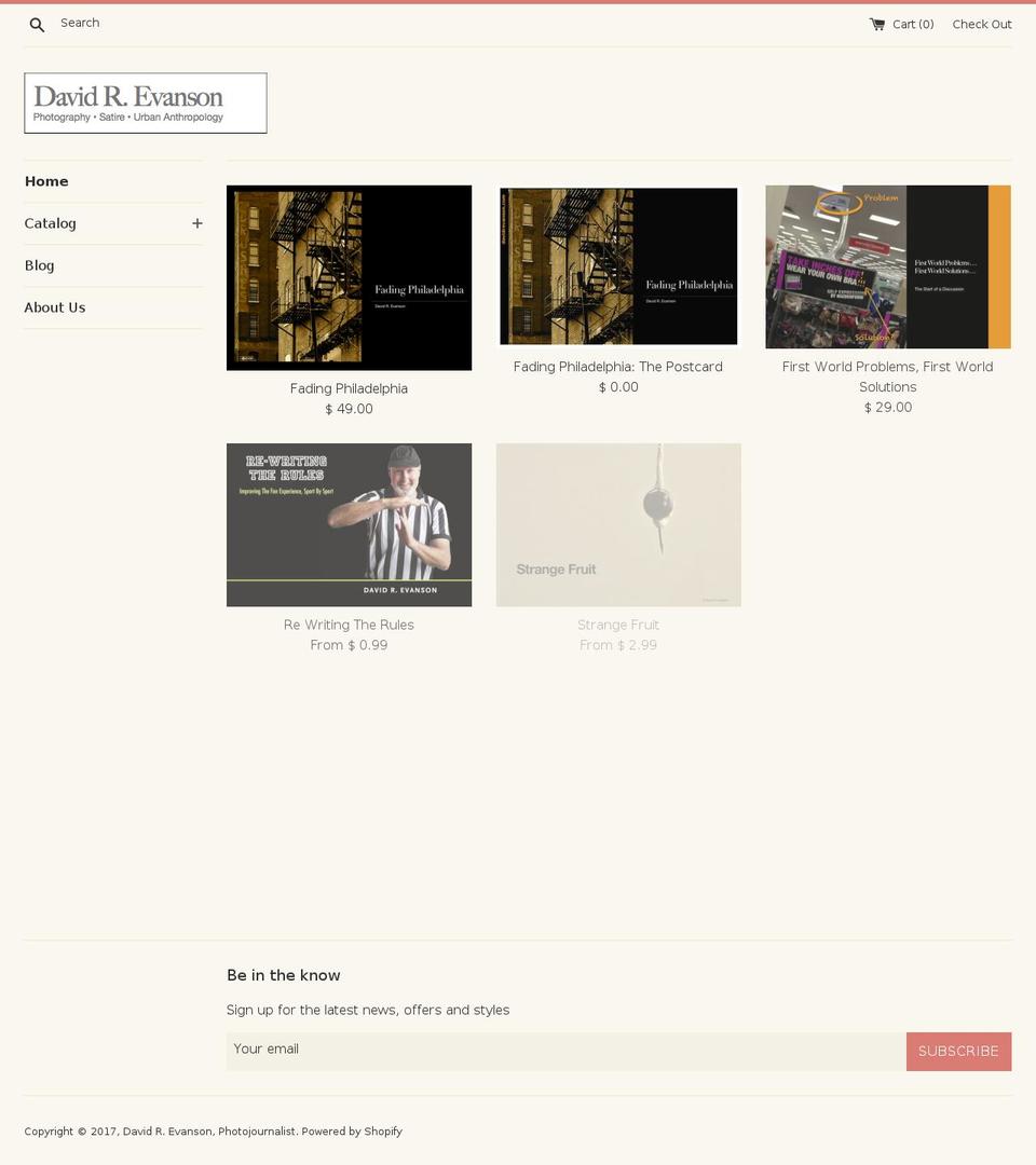 devanson.com shopify website screenshot