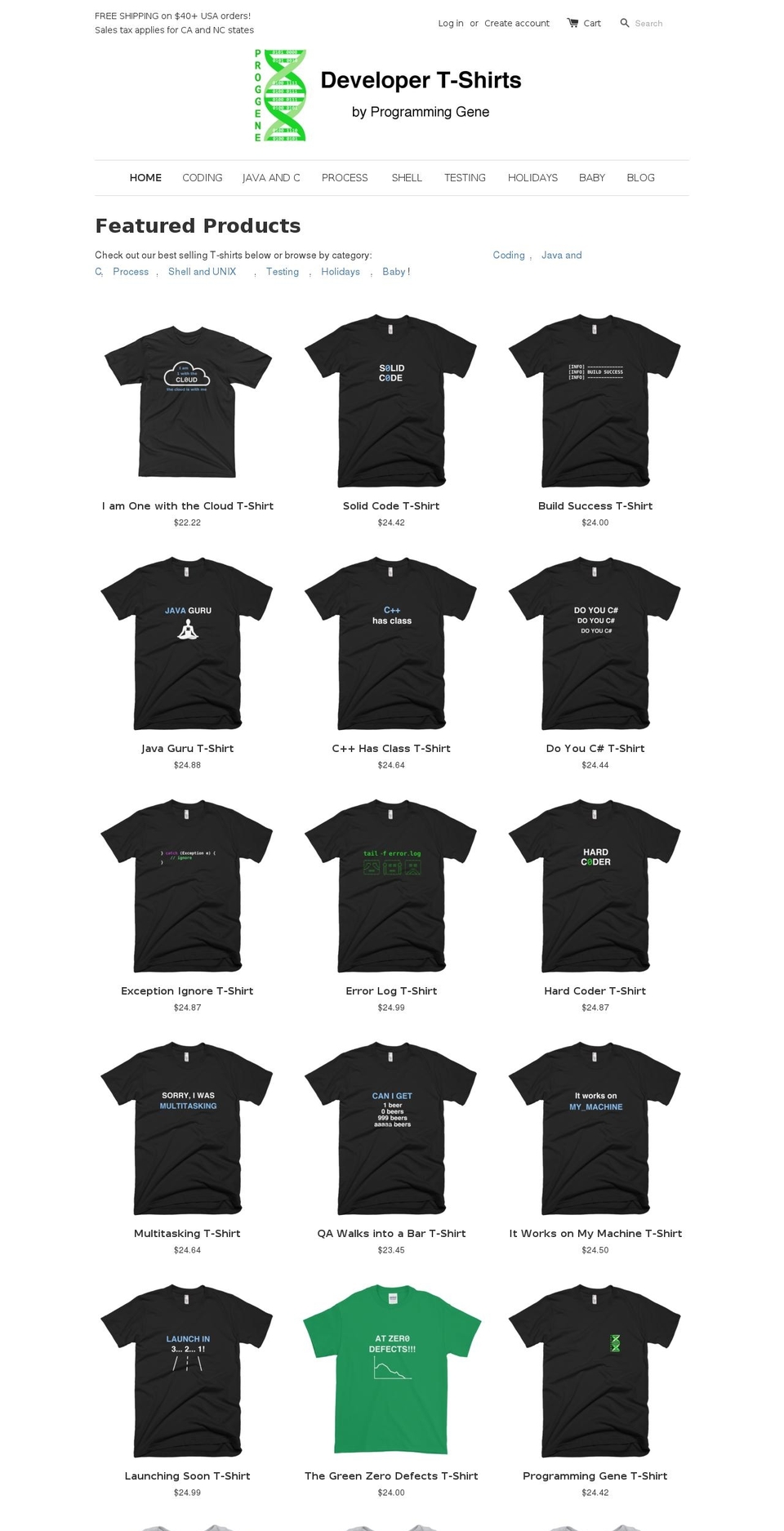 Trunk-PRODUCTION Shopify theme site example developer-t-shirt.com