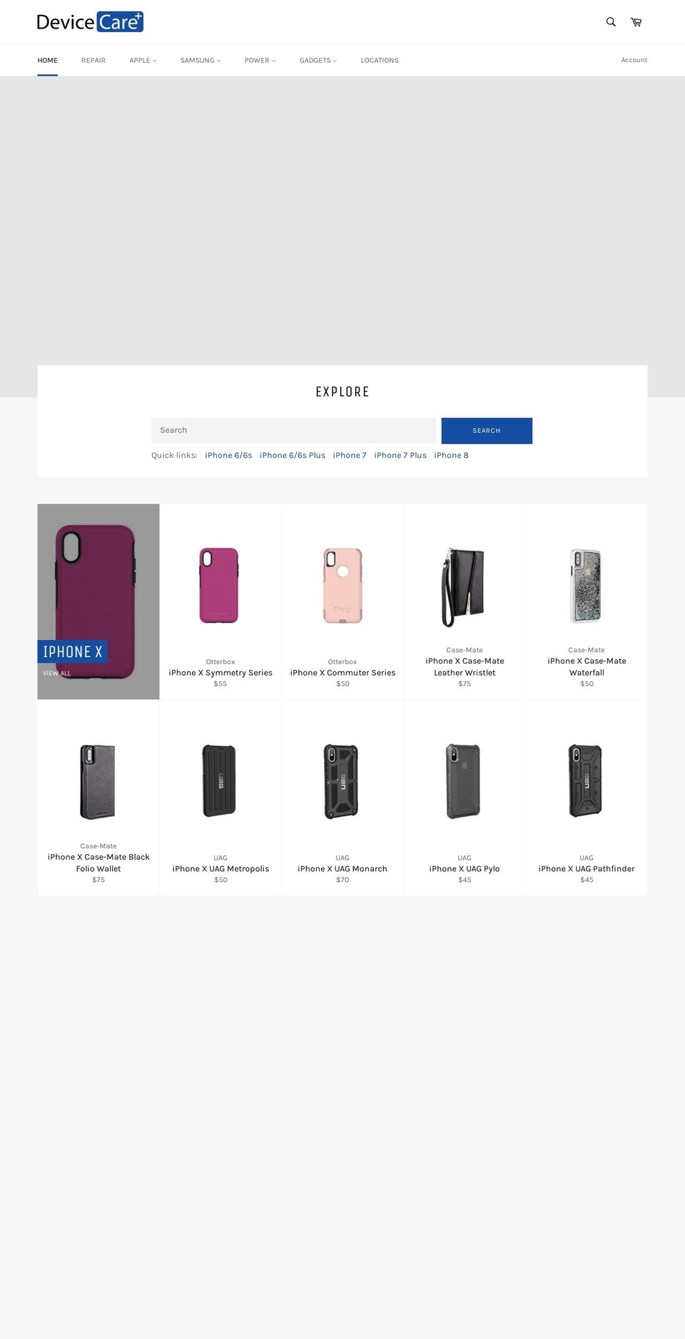device-care.com — Shopify storefront screenshot