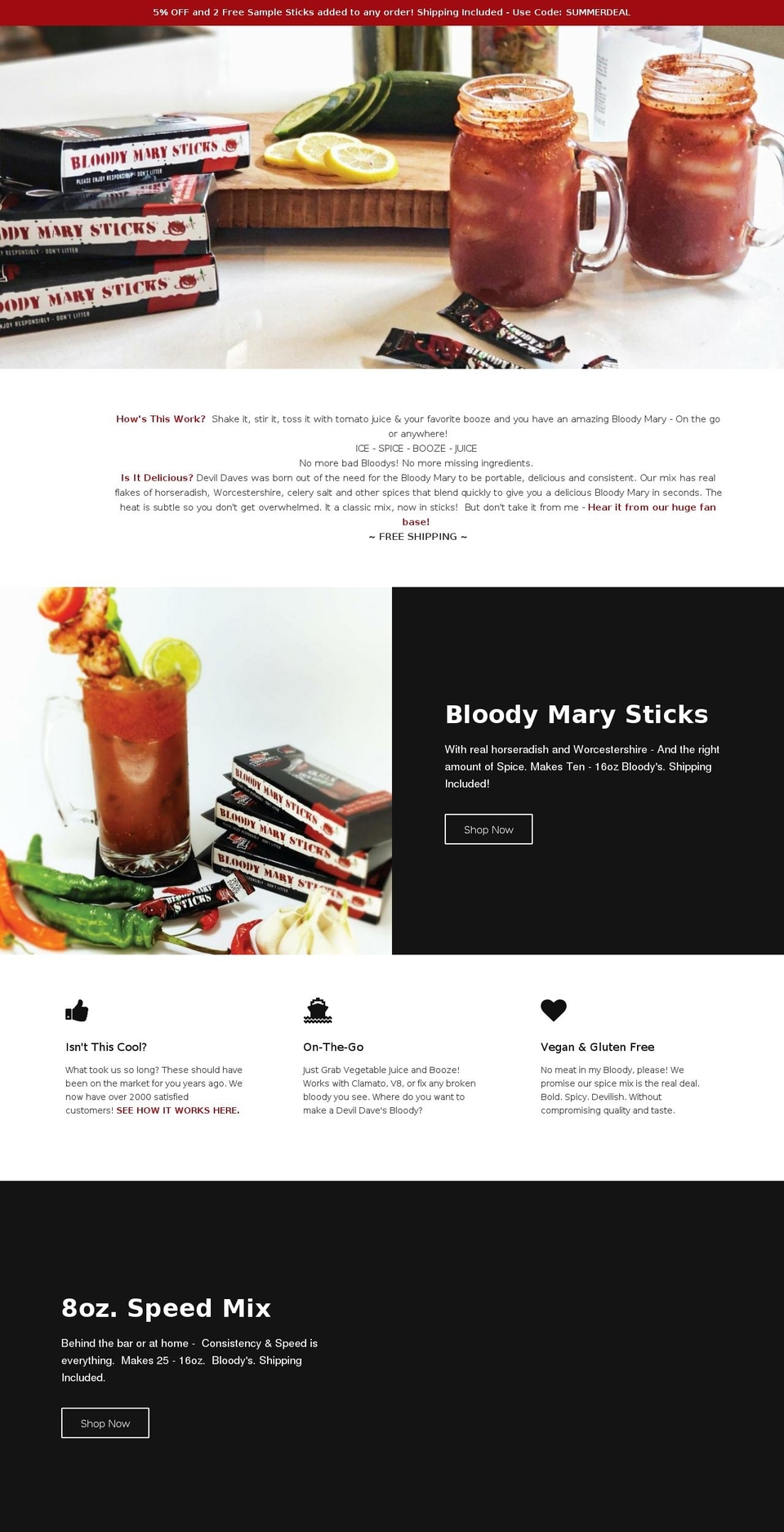 devildaves.com shopify website screenshot
