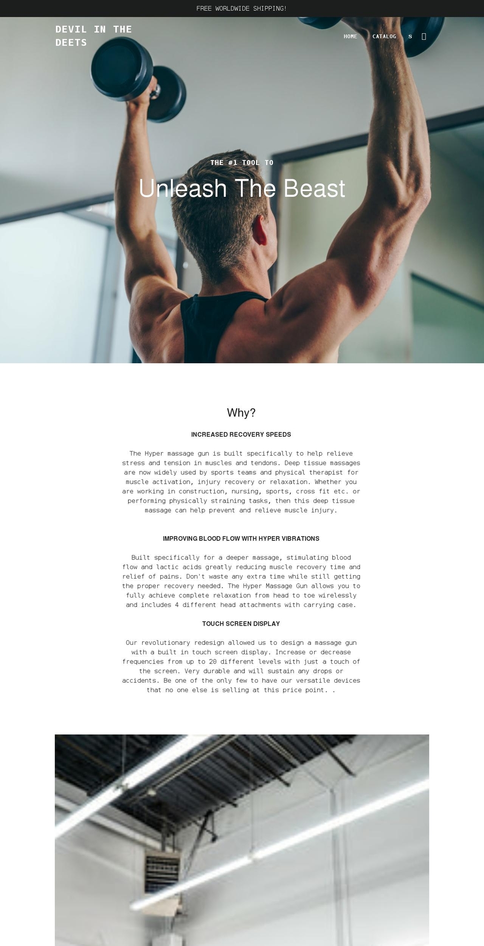 devilinthedeets.com shopify website screenshot