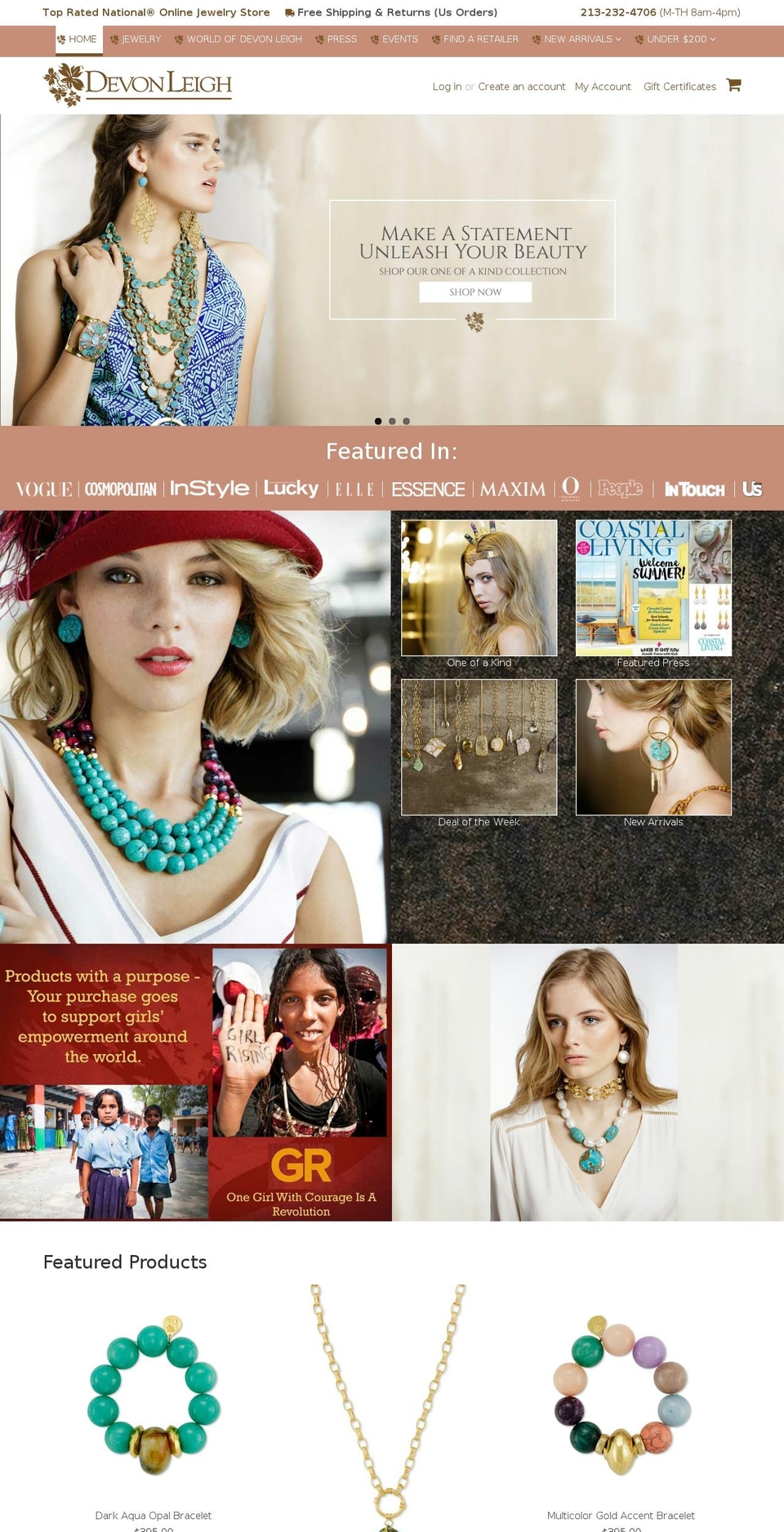 devonleighdesign.com shopify website screenshot