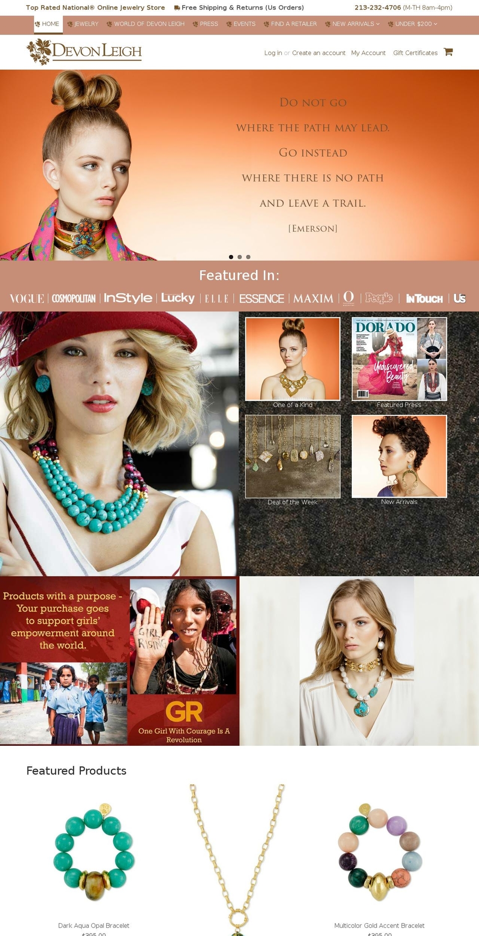 devonleighdesigns.net shopify website screenshot