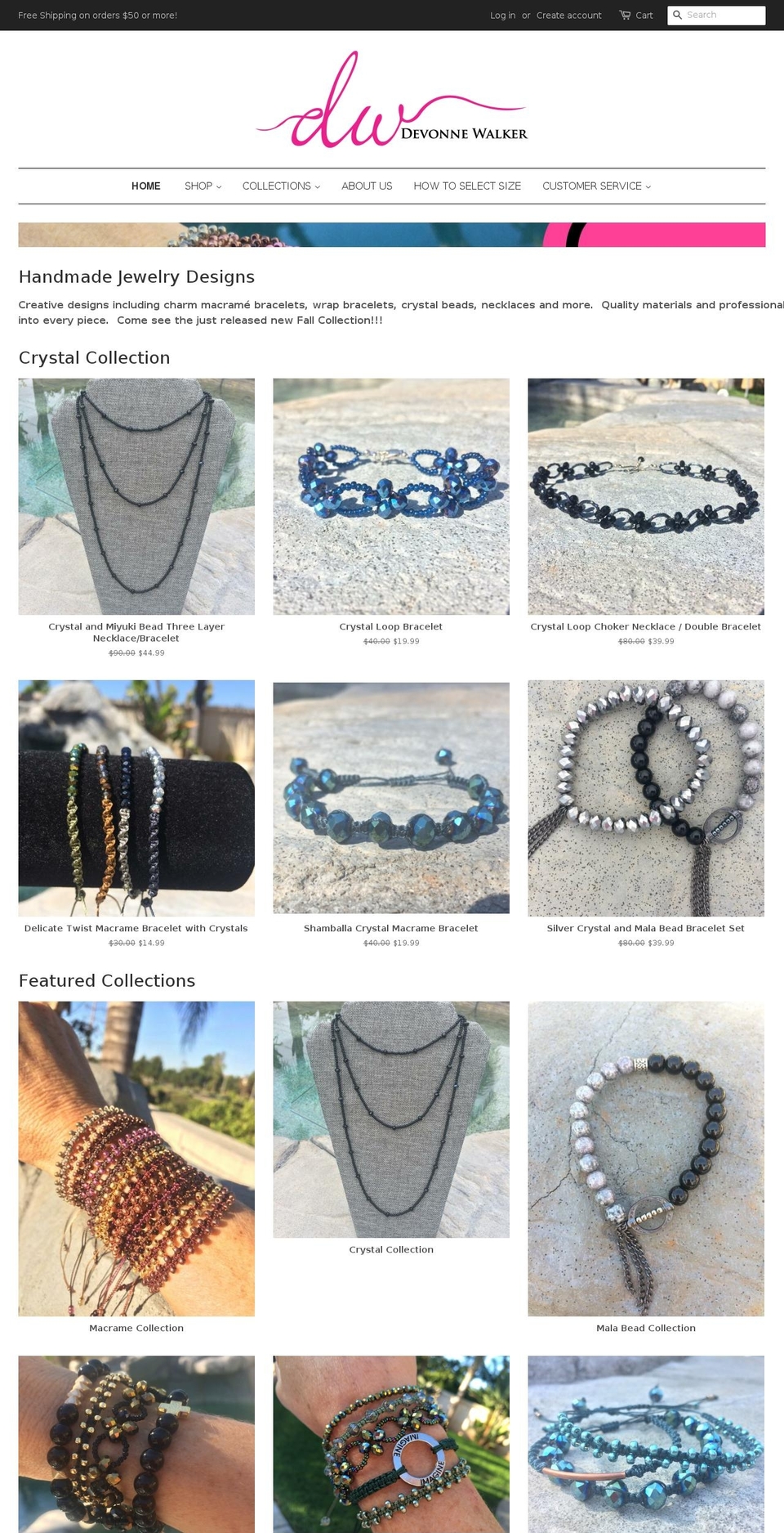 devonnewalker.com shopify website screenshot