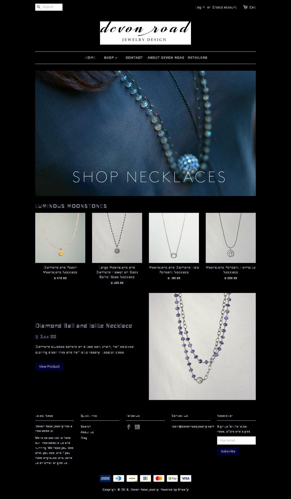 devonroadstudio.com shopify website screenshot