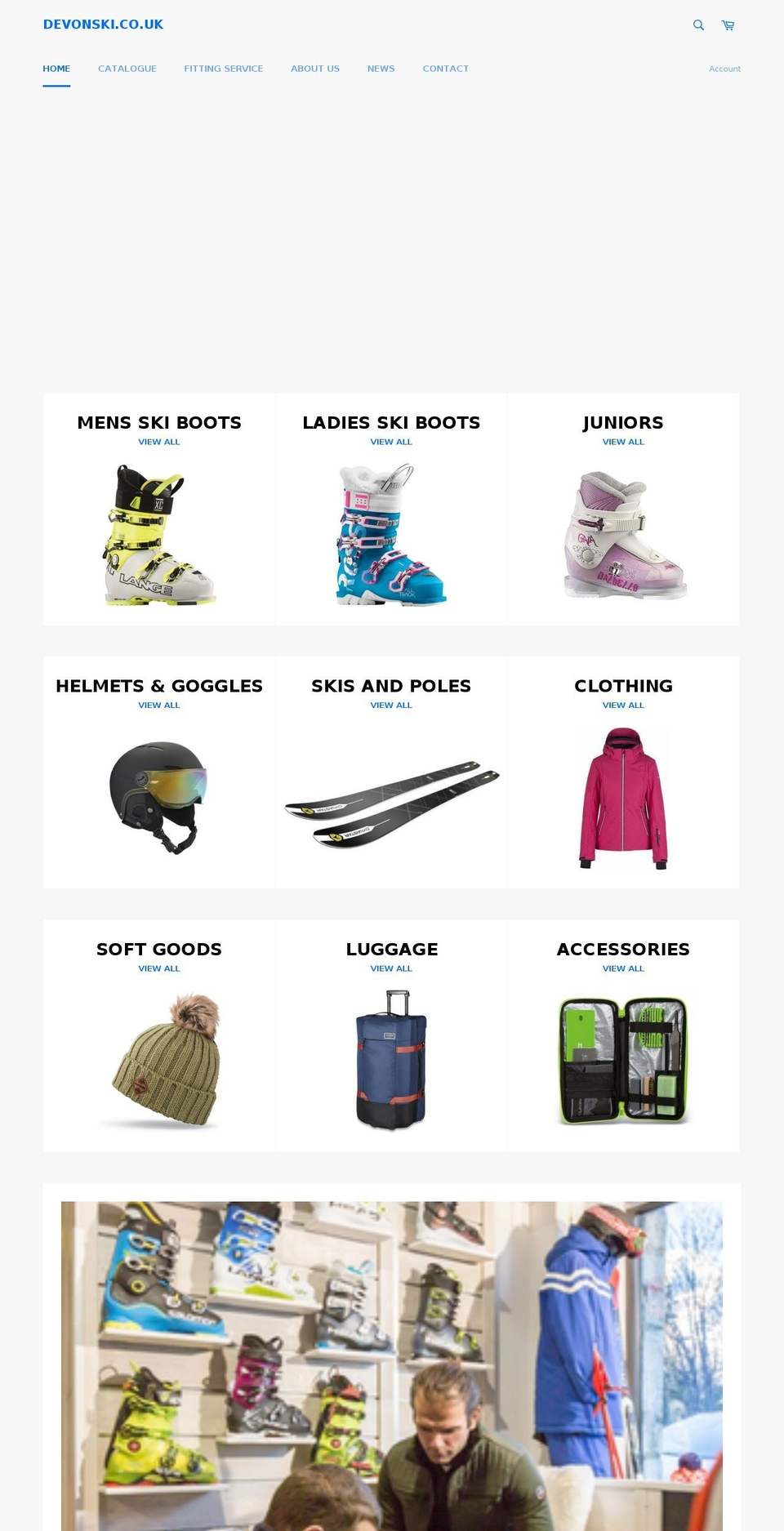 devonski.co.uk shopify website screenshot