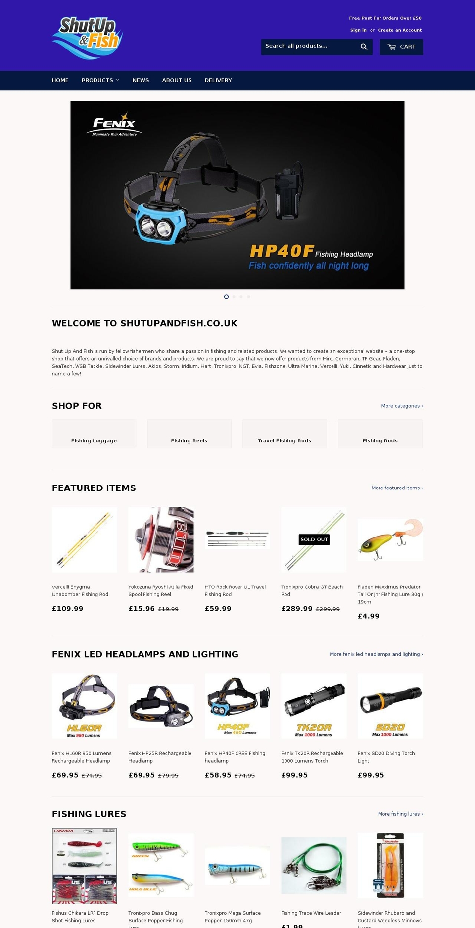 devontackleshop.com shopify website screenshot