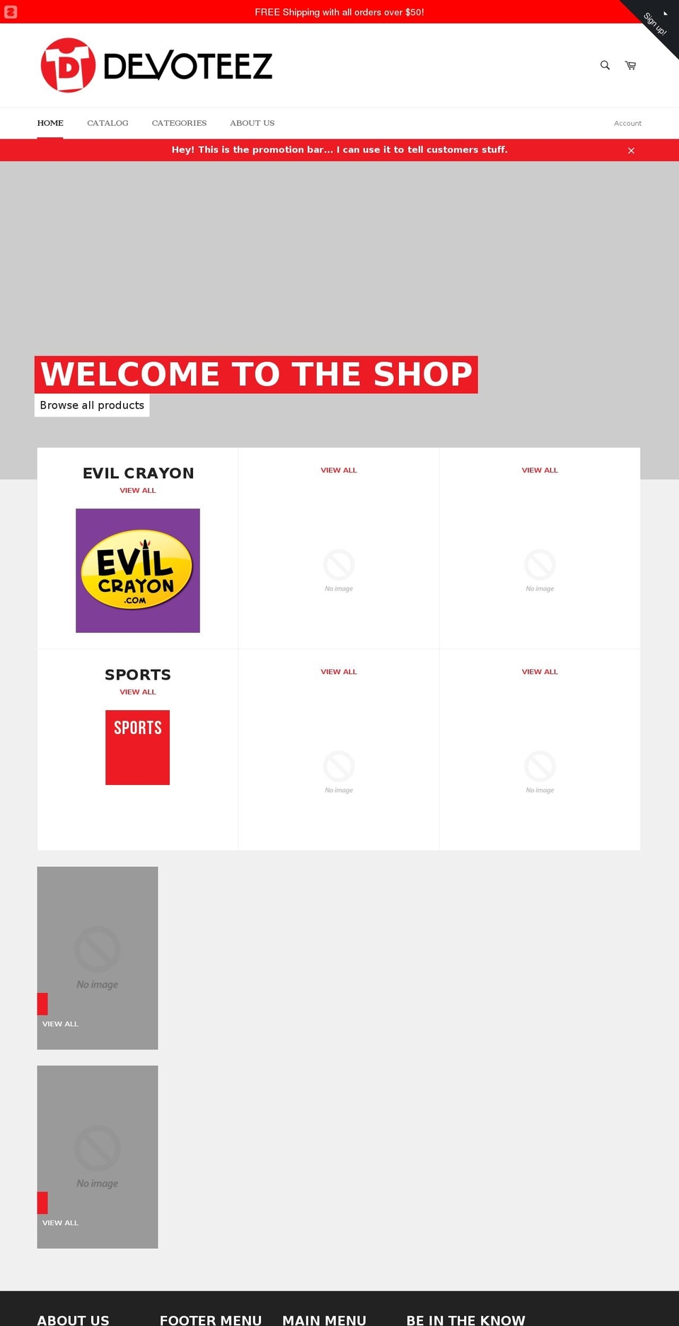 devoteez.com shopify website screenshot