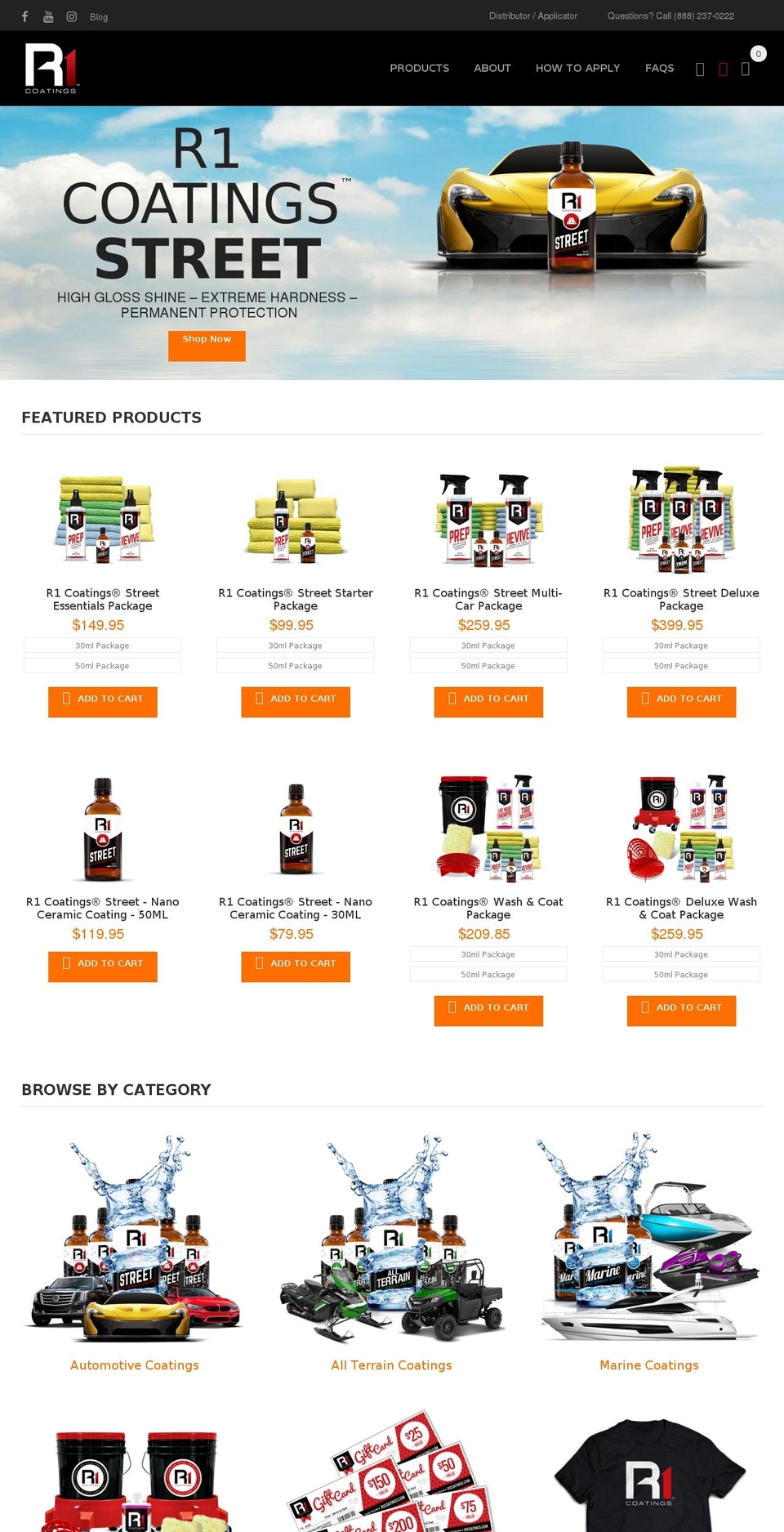 r1-coatings-theme Shopify theme site example dewaltbuffer.com