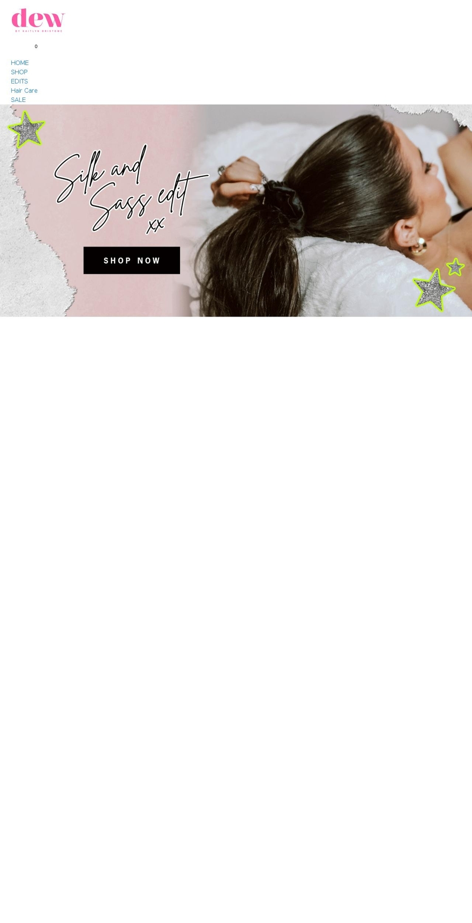 dewedit.com shopify website screenshot