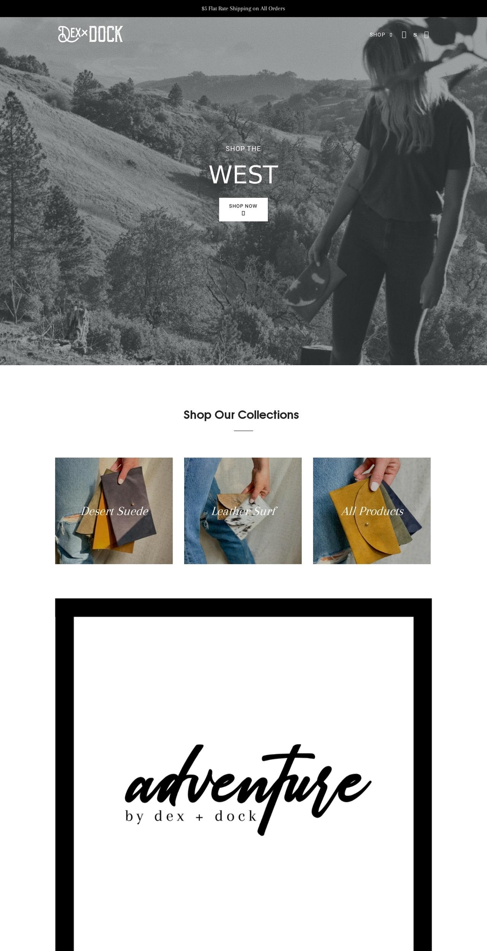 dexanddock.com — Shopify storefront screenshot