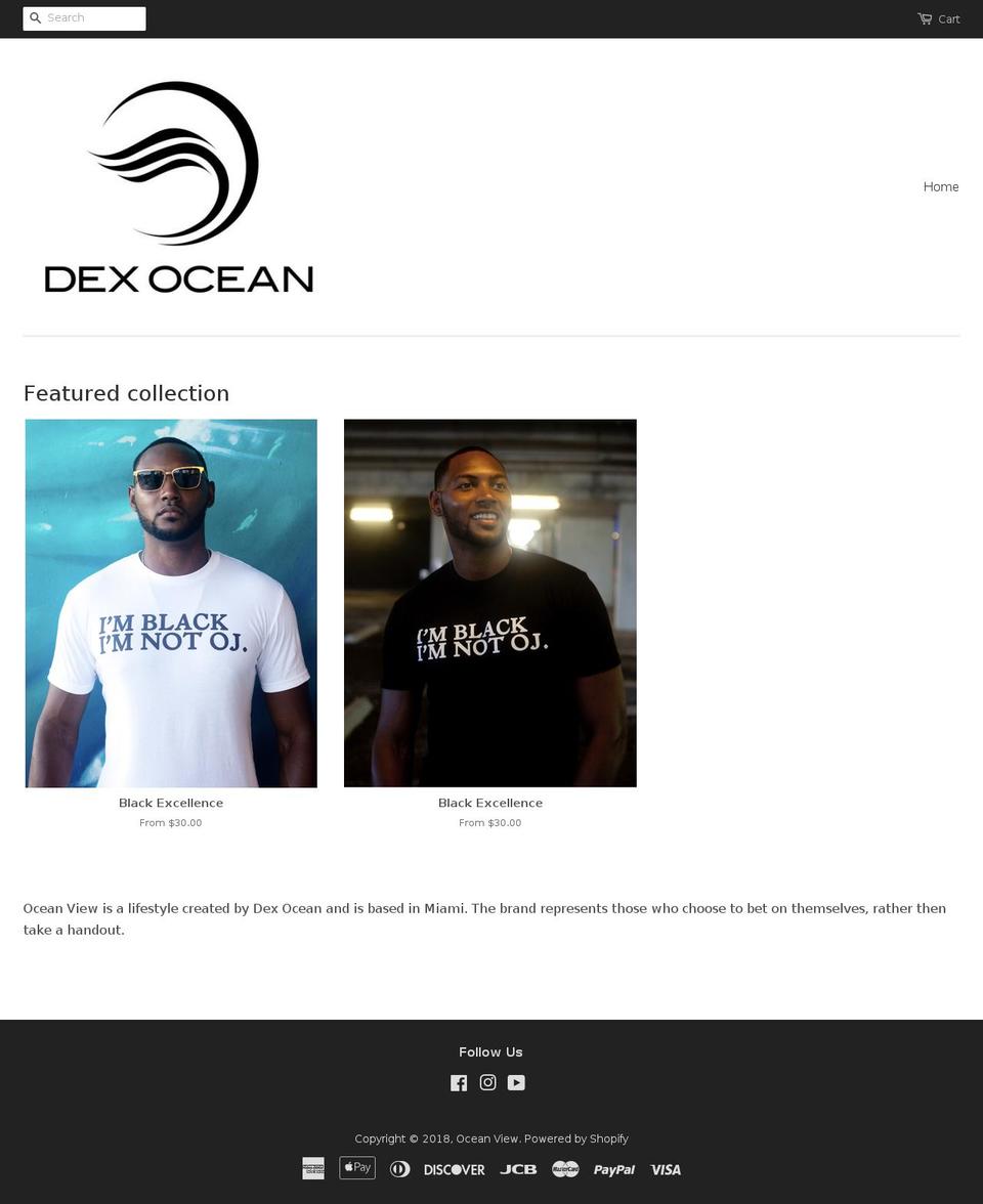 dexocean.com — Shopify storefront screenshot