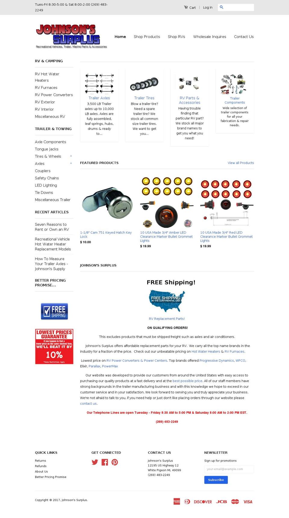 dexterrvaxles.com shopify website screenshot