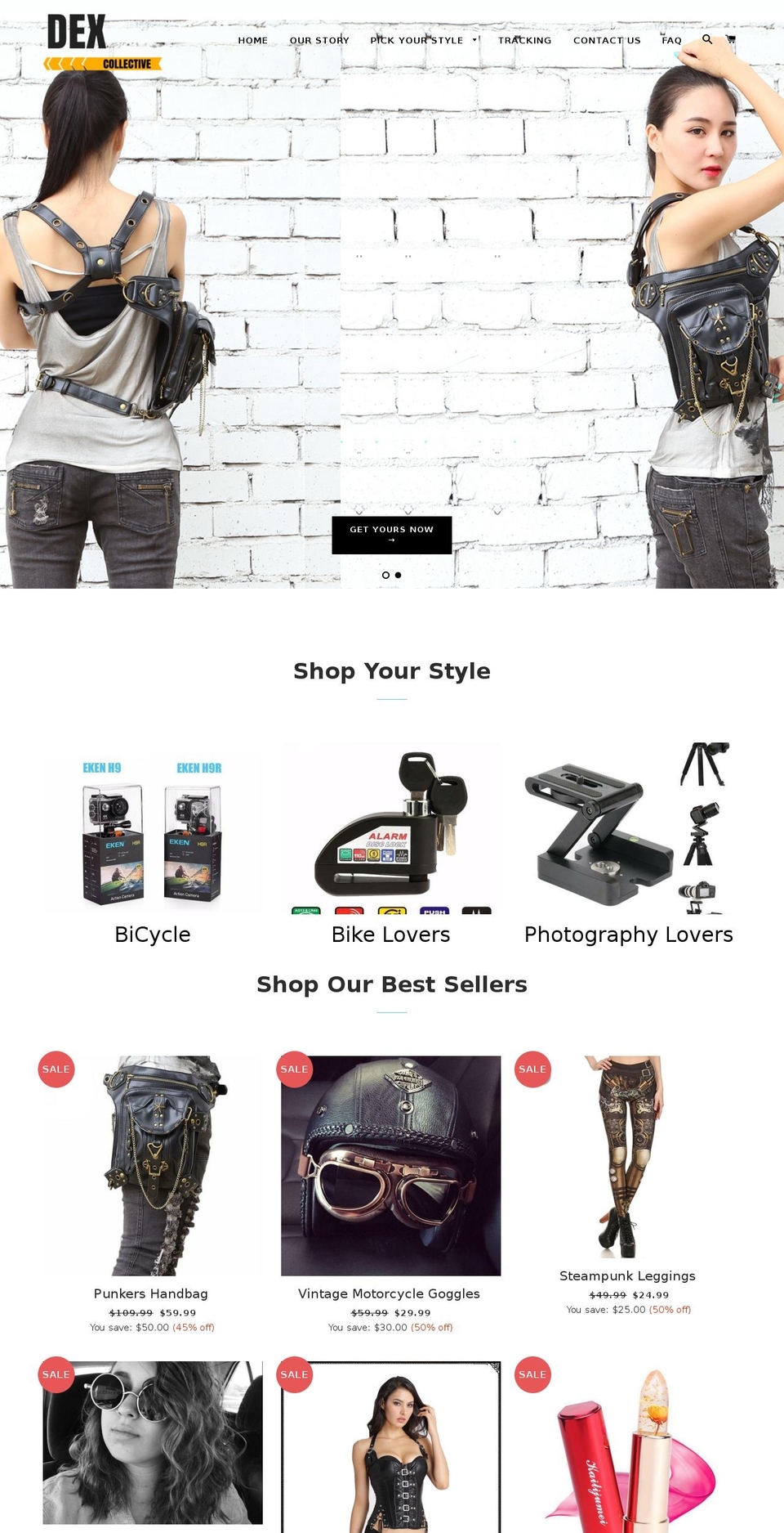 dexwatches.com shopify website screenshot