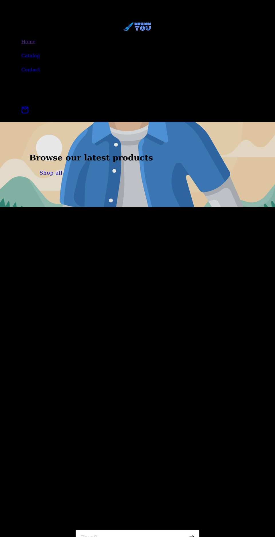 dezignyou.com shopify website screenshot