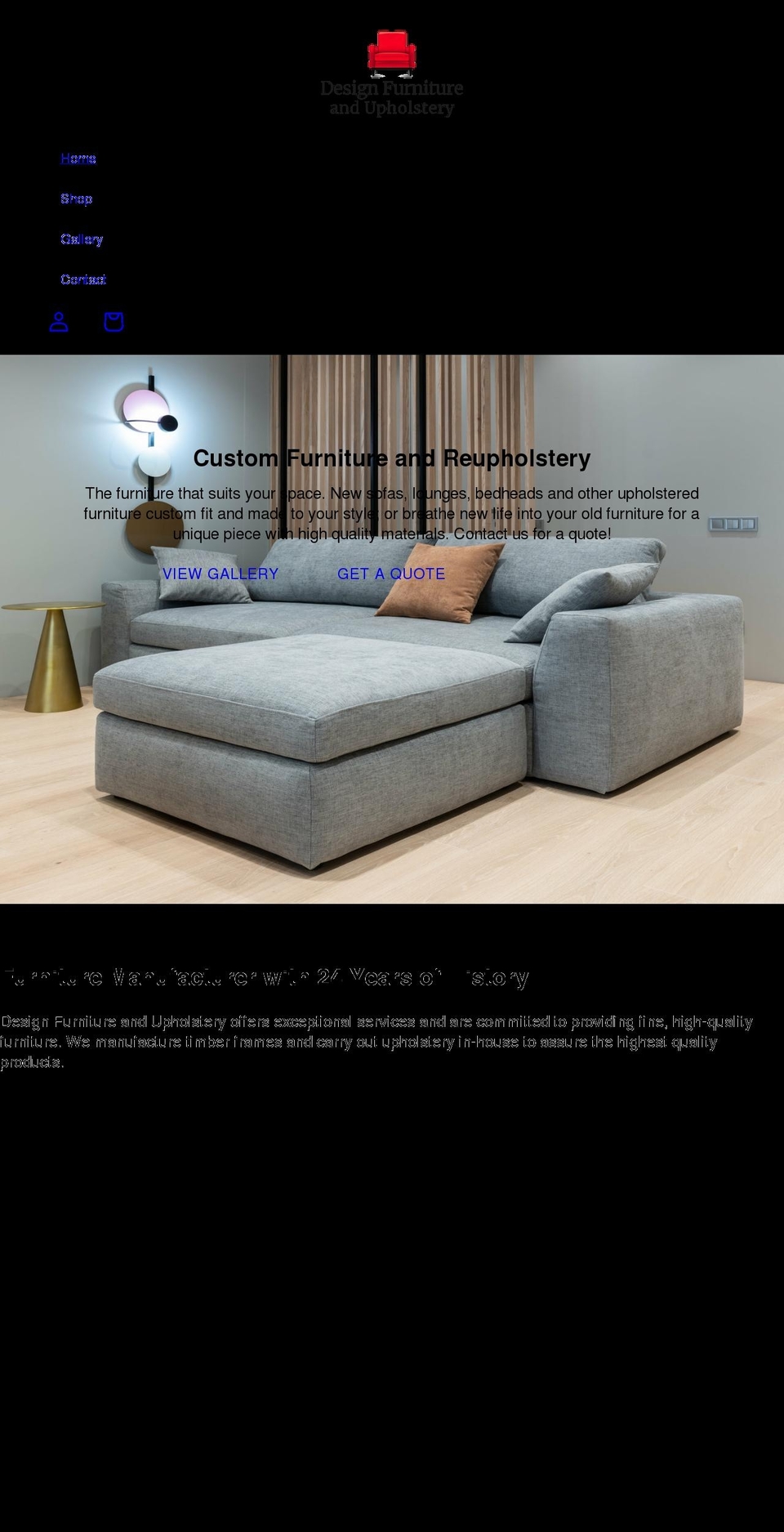 dfau.com.au shopify website screenshot