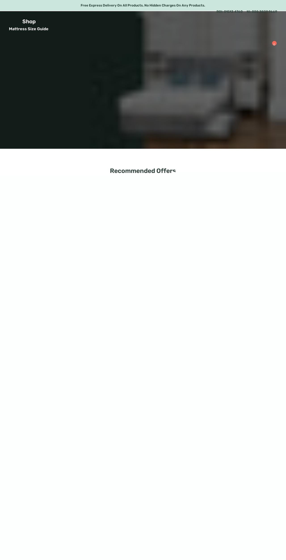 dfibeds.com shopify website screenshot