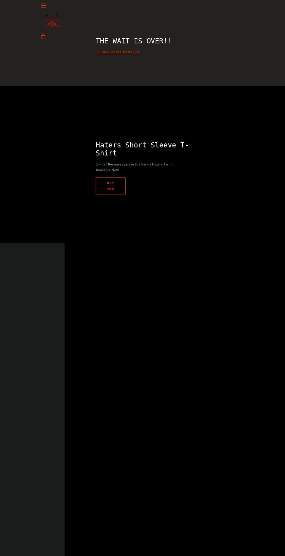 dfitheodds.com shopify website screenshot