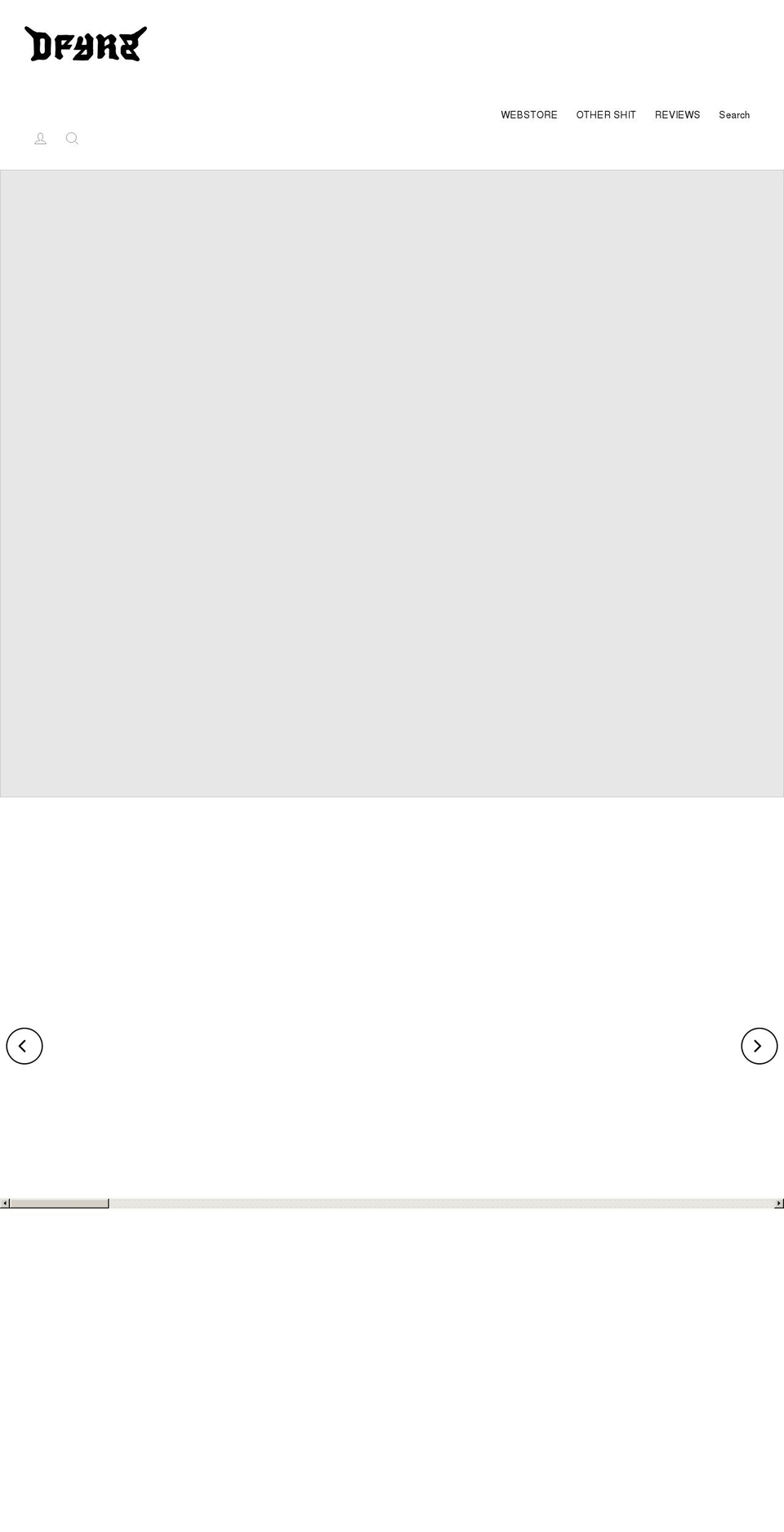 dfyrs.com shopify website screenshot