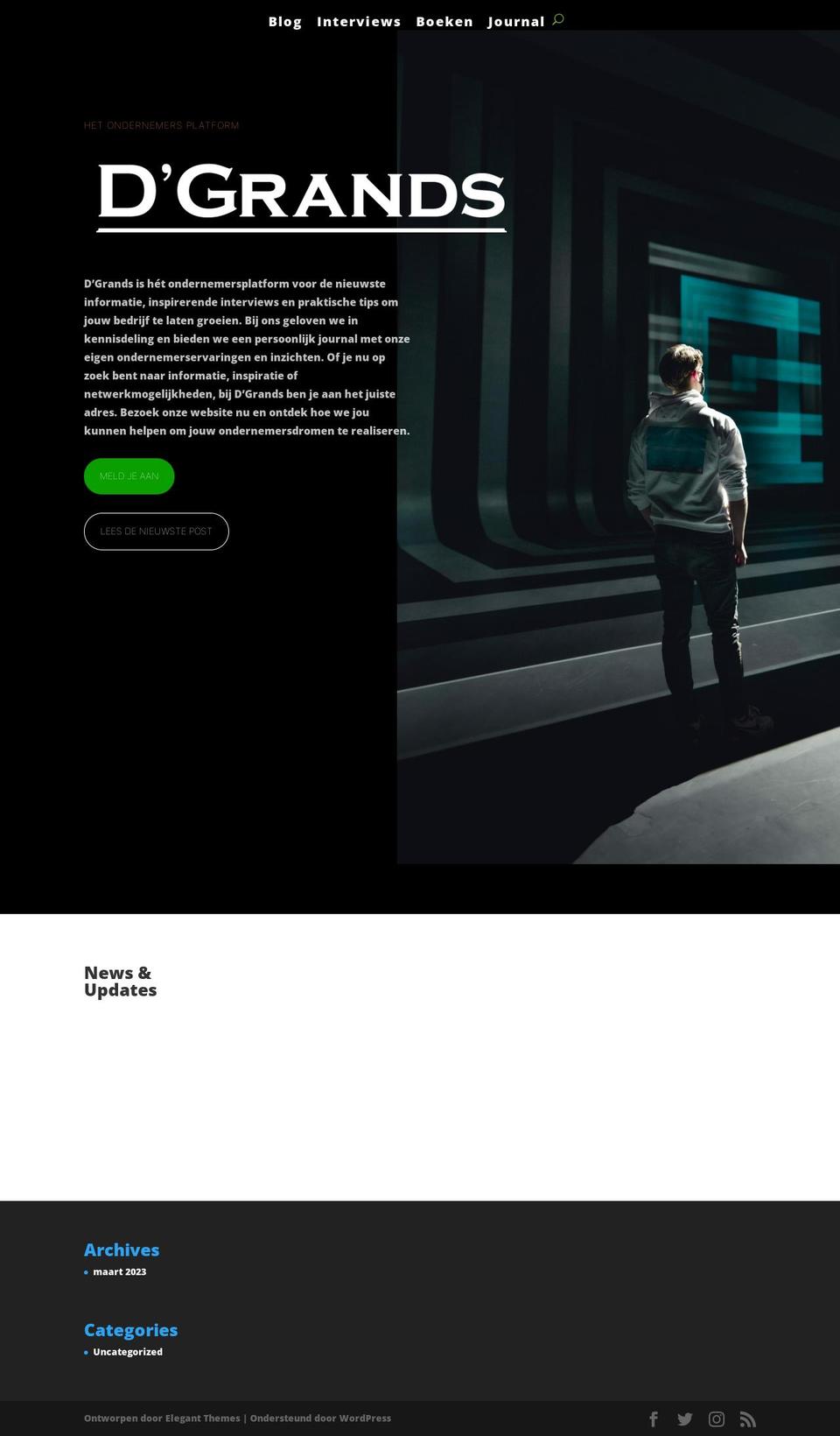 dgrands.com — Shopify storefront screenshot