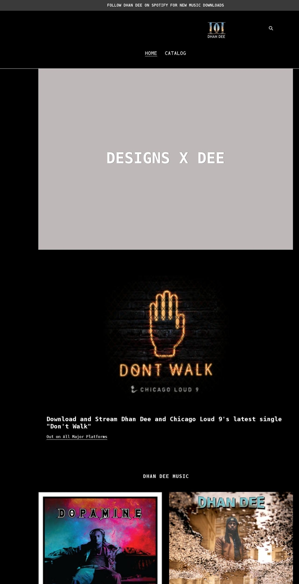dhandee.com shopify website screenshot