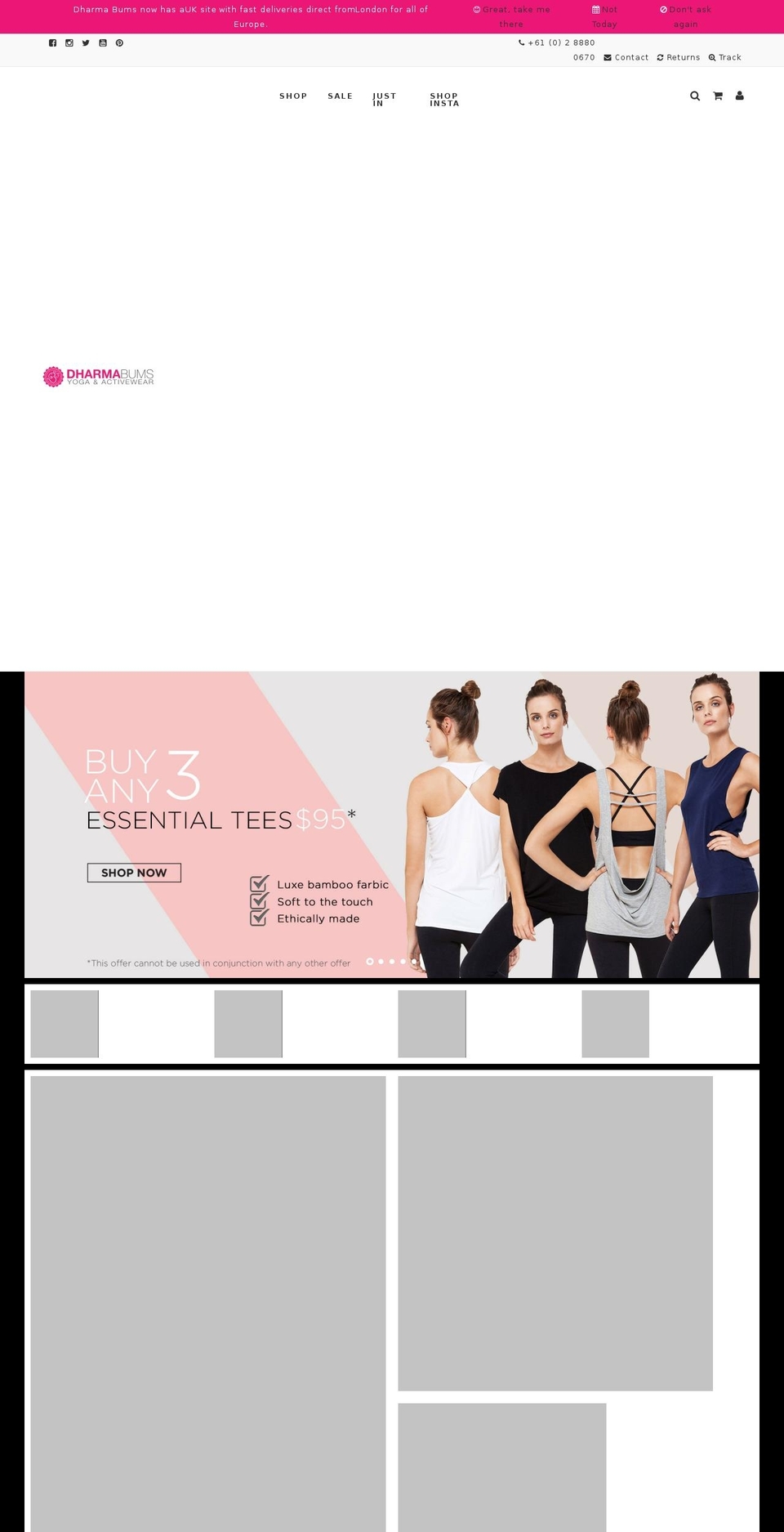 New Collection - Sept Shopify theme site example dharmabums.com.au