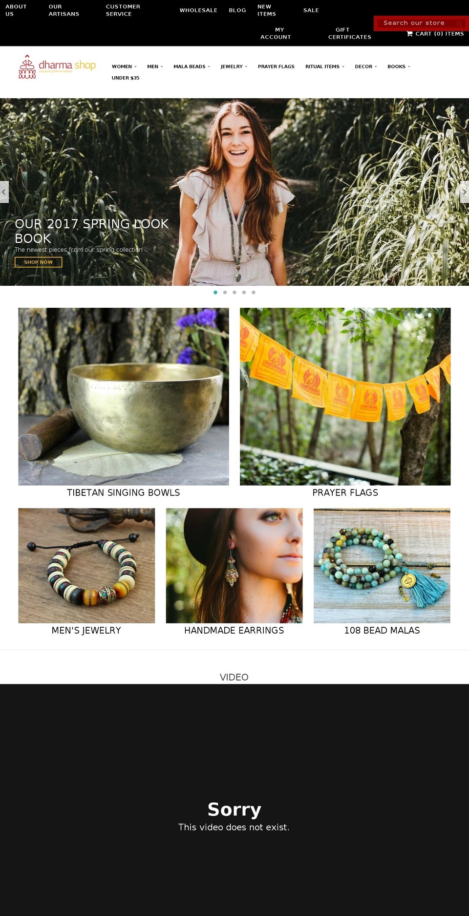 dharmashop.com shopify website screenshot