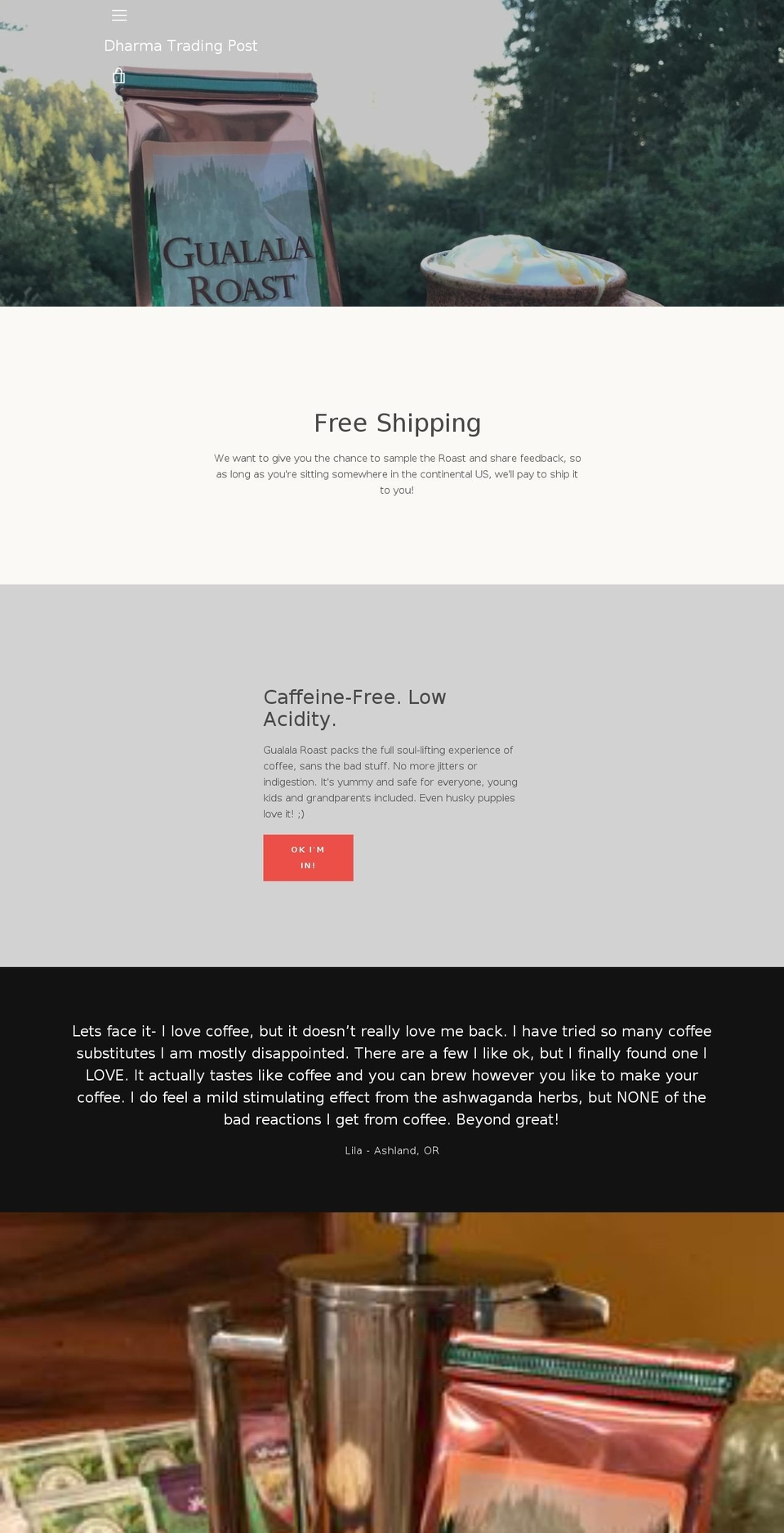 dharmatradingpost.com — Shopify storefront screenshot