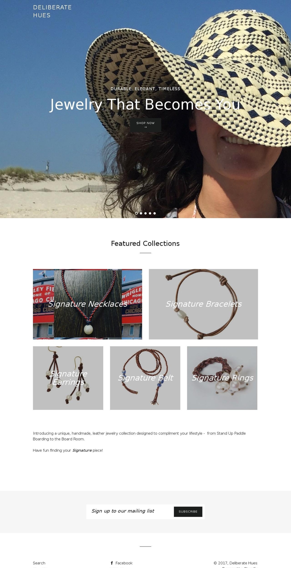 dhhues.com shopify website screenshot