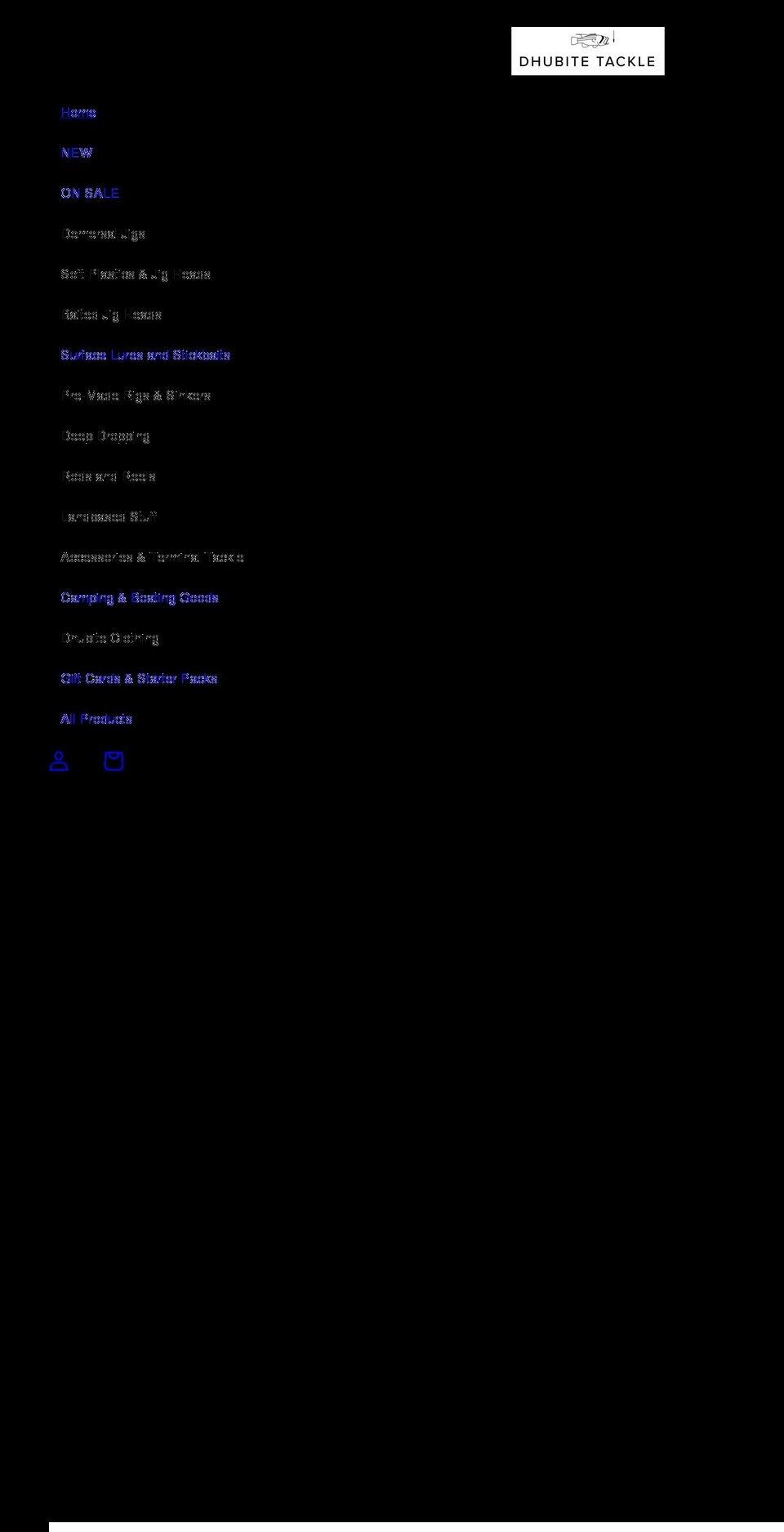 dhubite-jigs.com — Shopify storefront screenshot