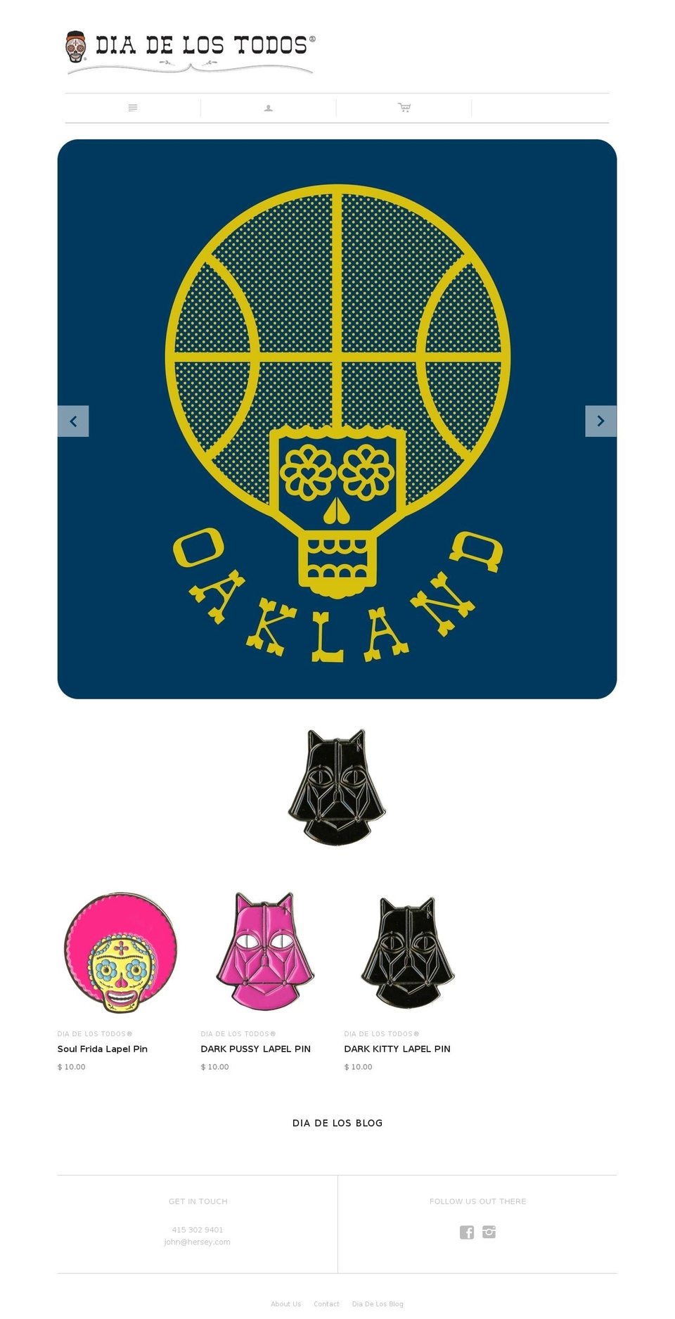 diadelosdubs.com shopify website screenshot