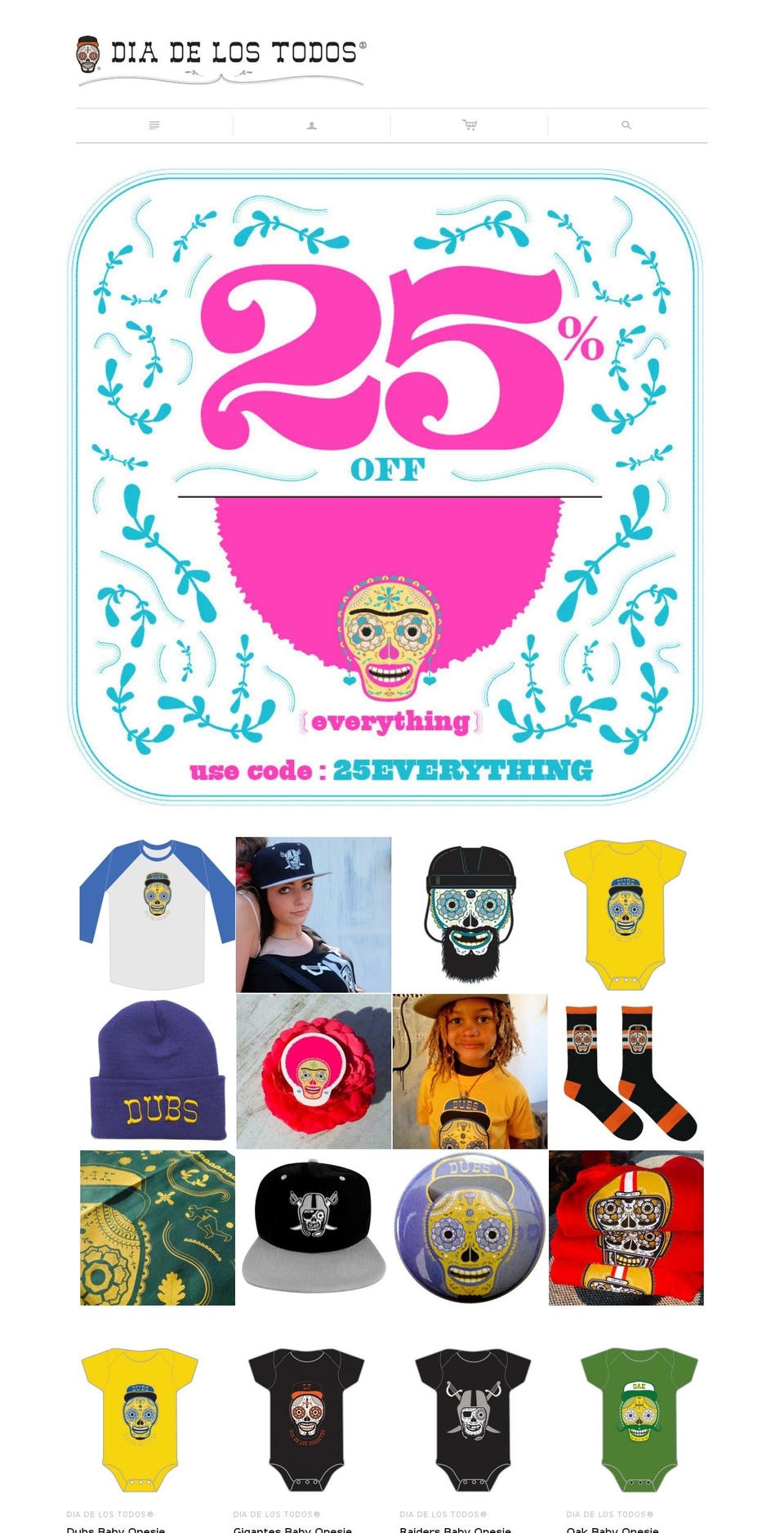 diadelostodos.com shopify website screenshot