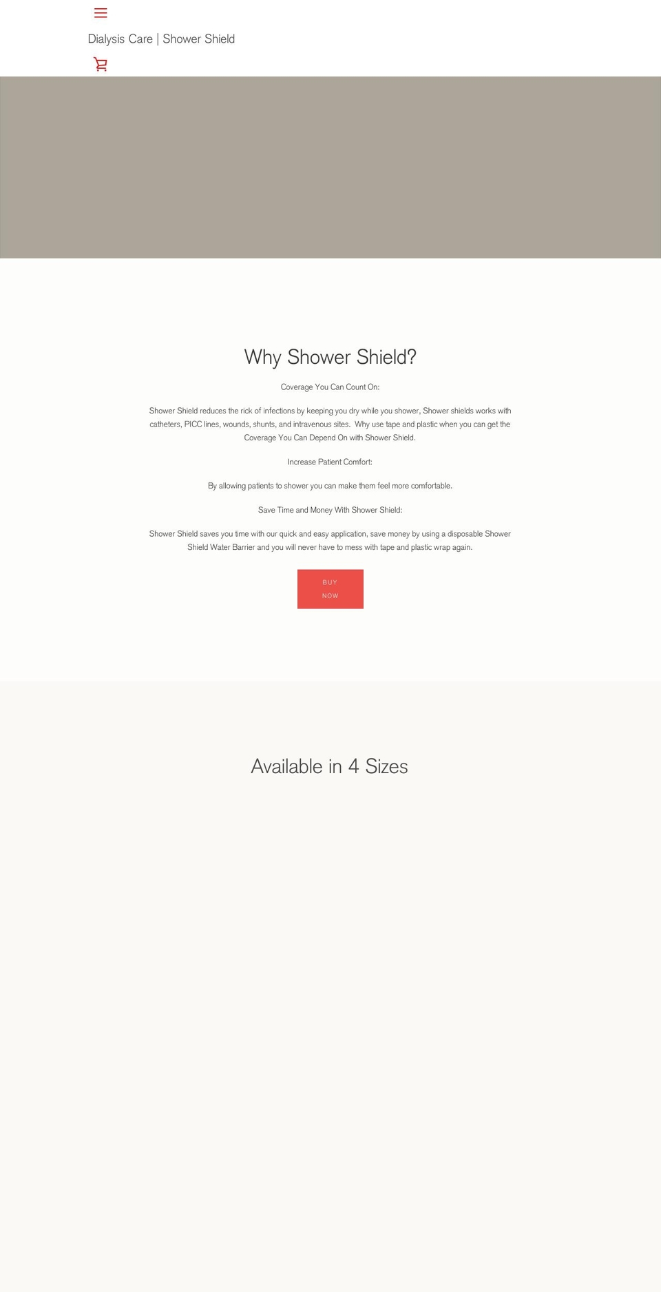 dialysiscareonline.net shopify website screenshot