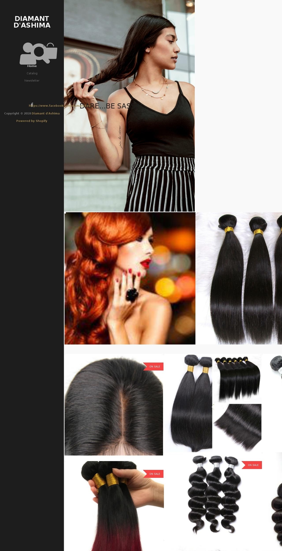 diamantdashima.com shopify website screenshot