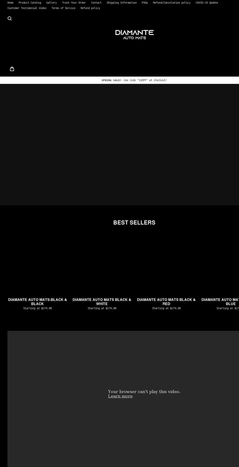 diamanteautomats.com shopify website screenshot