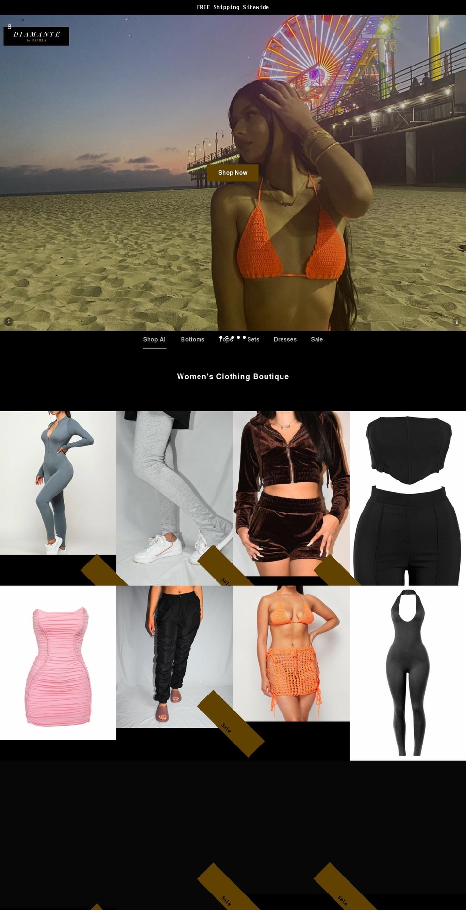 diamantebydaniela.com shopify website screenshot