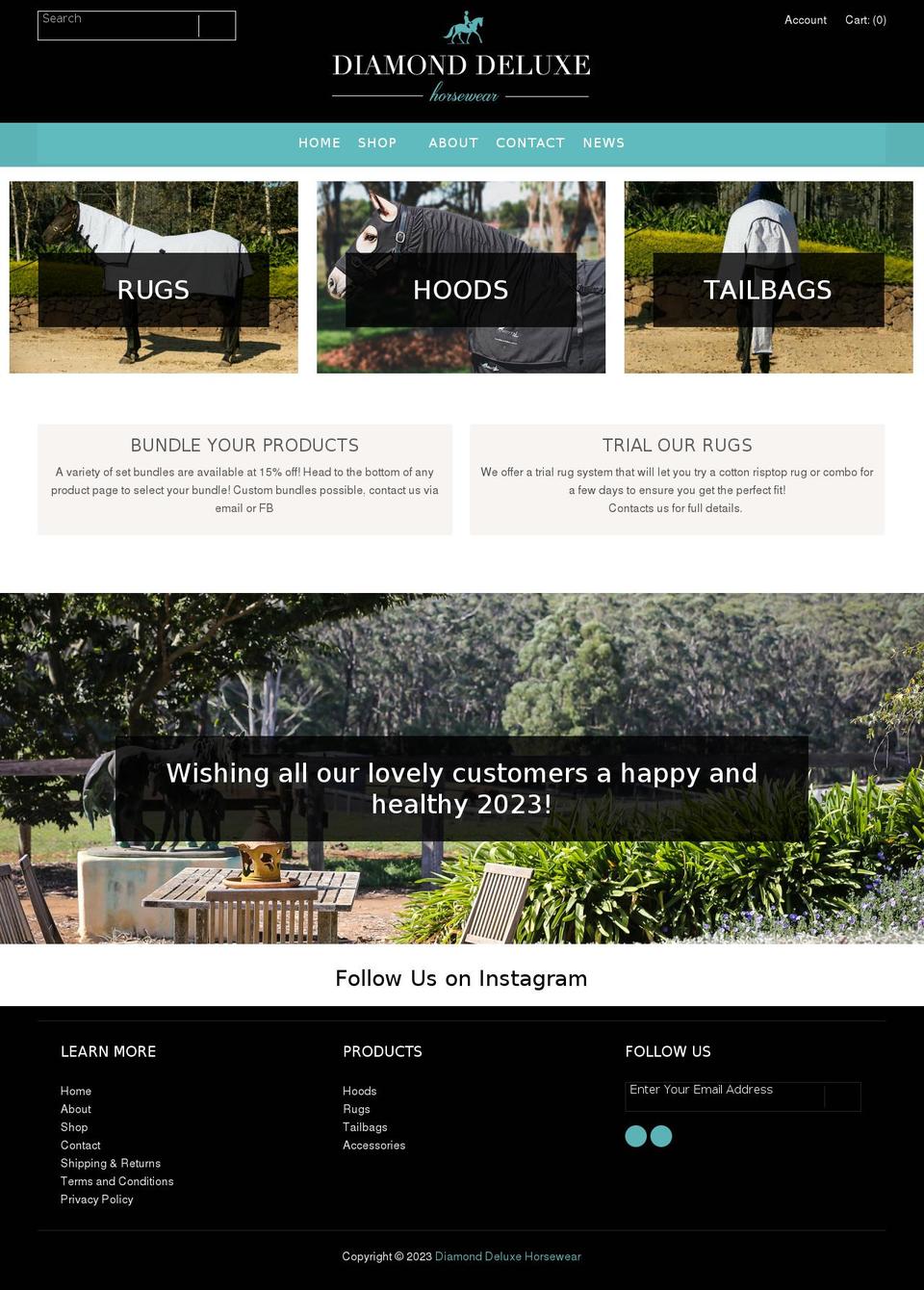 diamonddeluxe.com.au shopify website screenshot