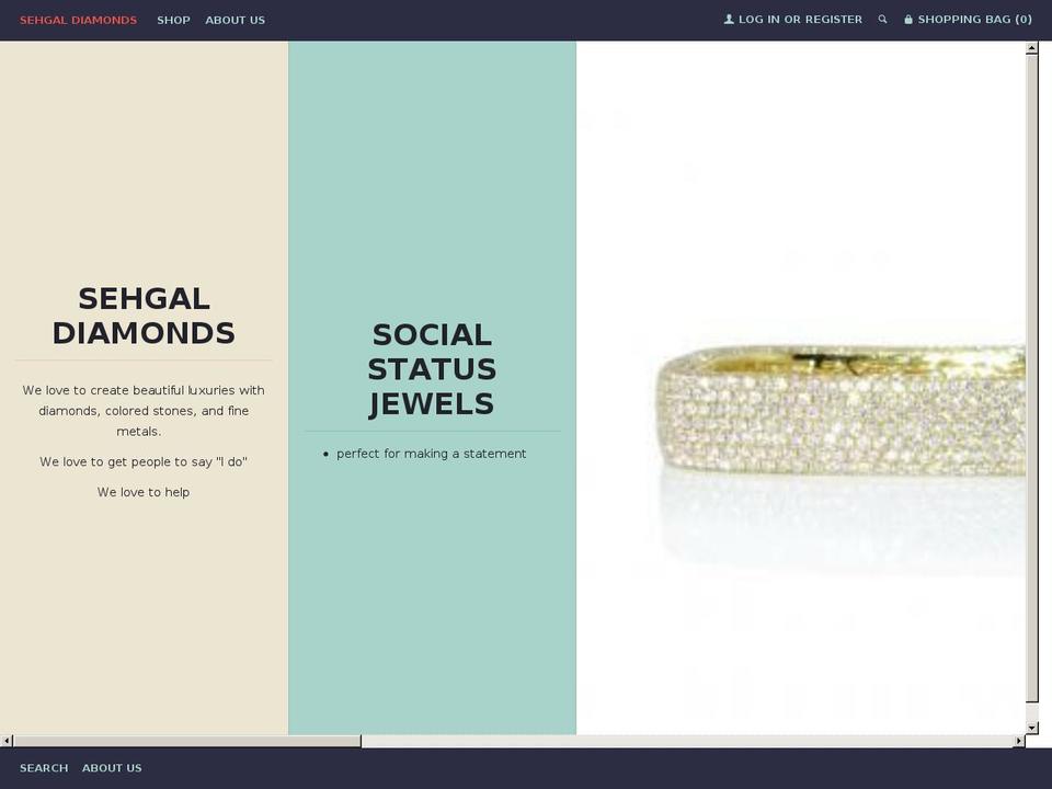 Lookbook Shopify theme site example diamondhouston.com