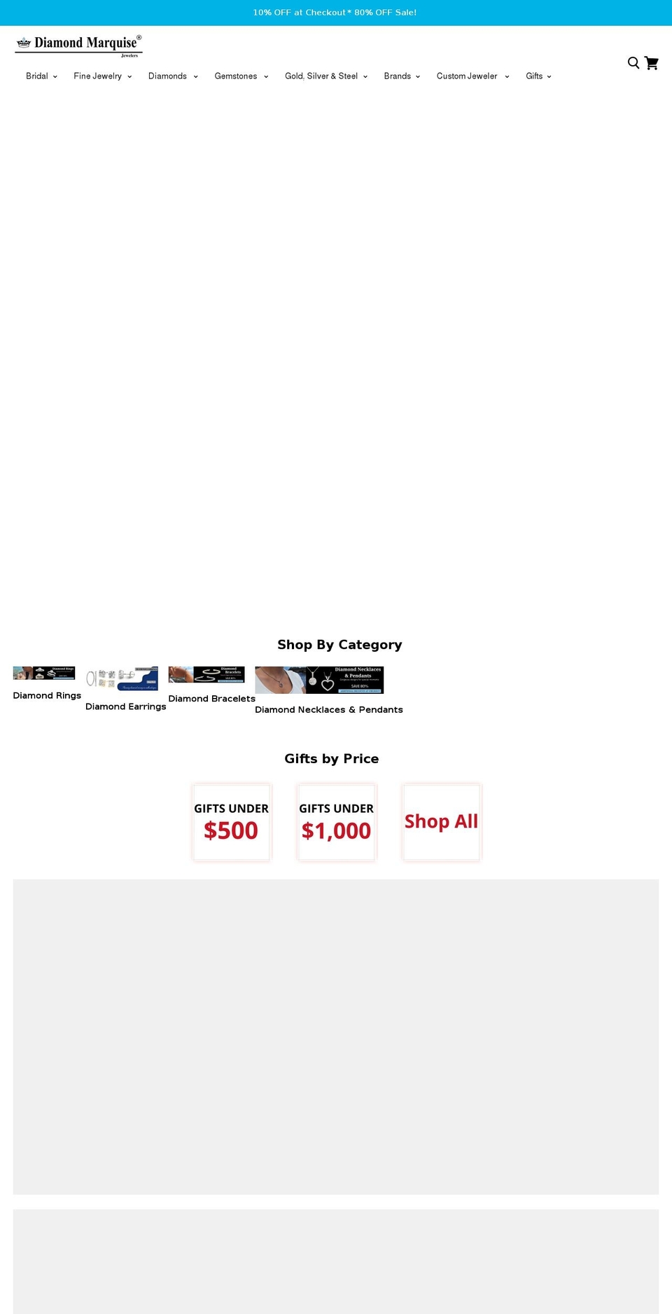 diamondmarquise.com shopify website screenshot
