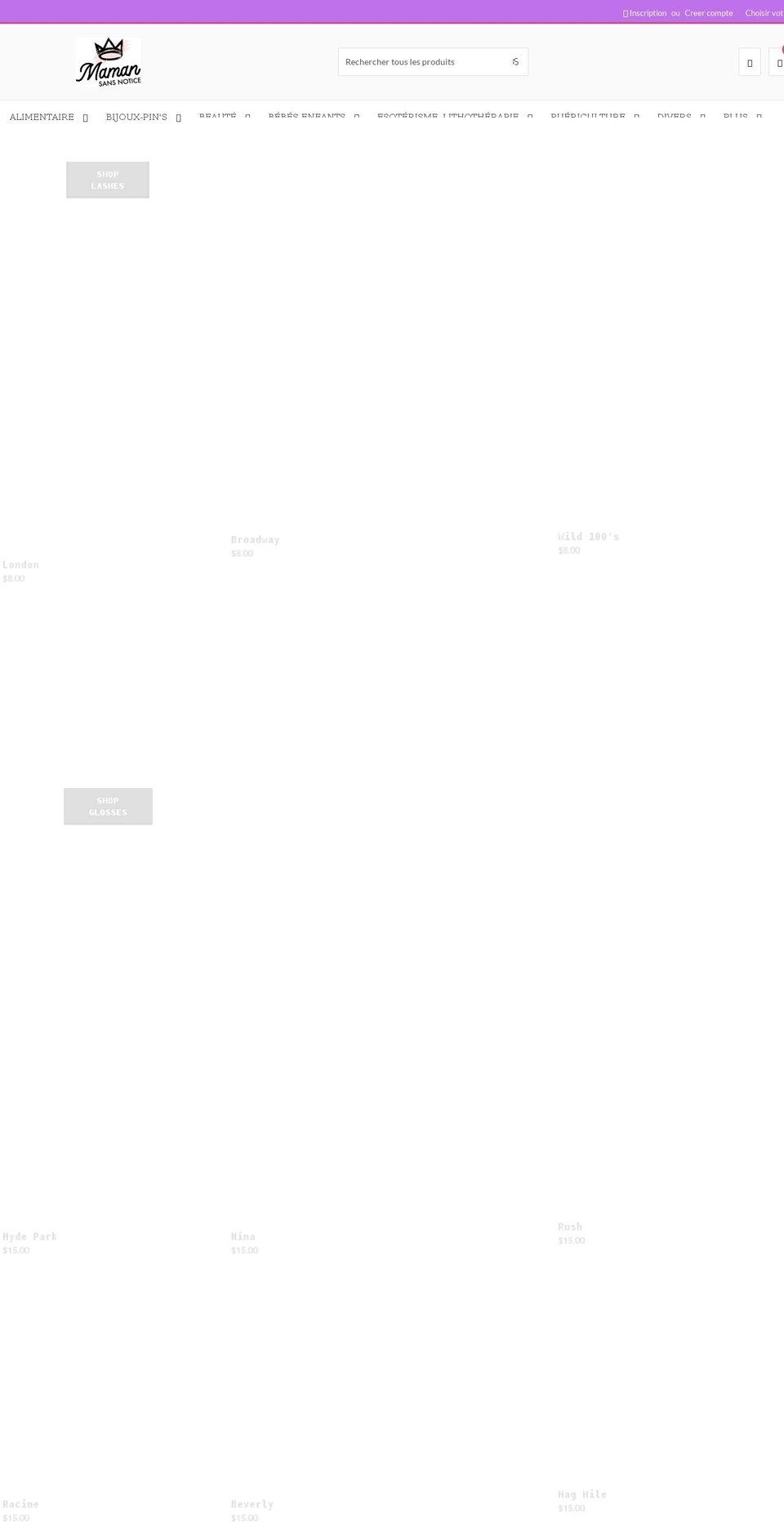 diamondminecosmetics.com shopify website screenshot