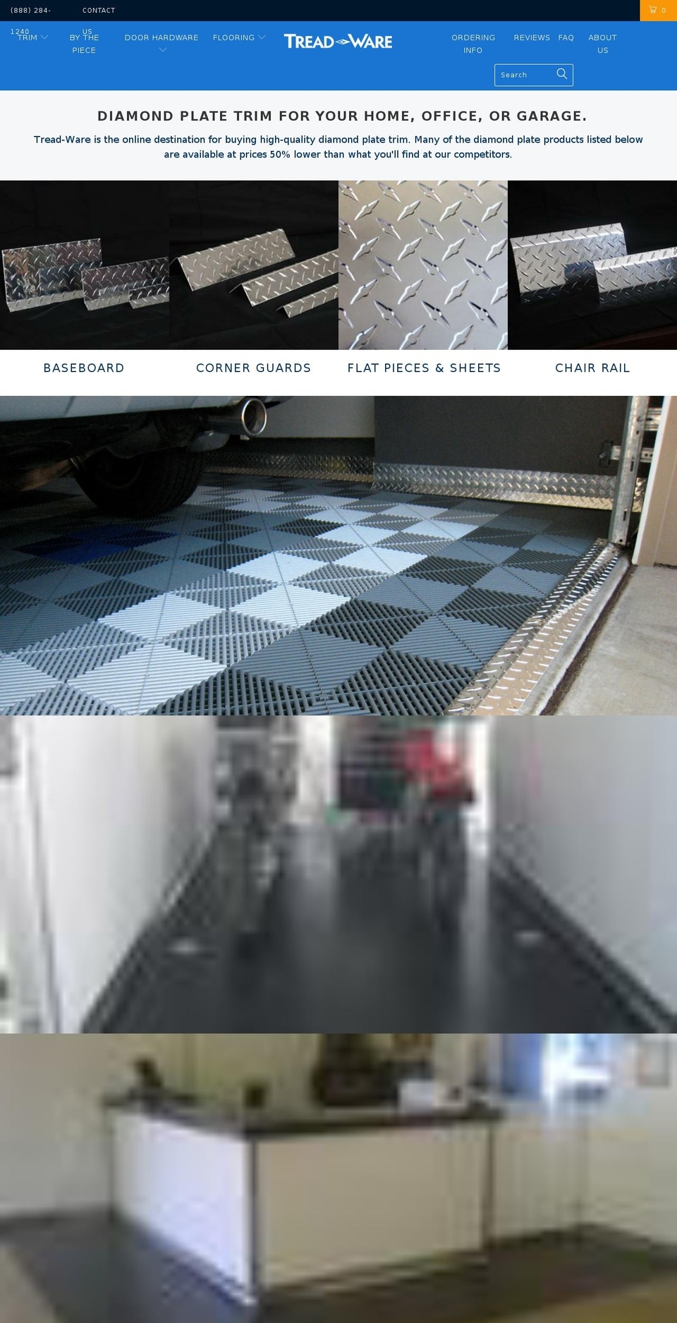 diamondplatesurplus.com shopify website screenshot