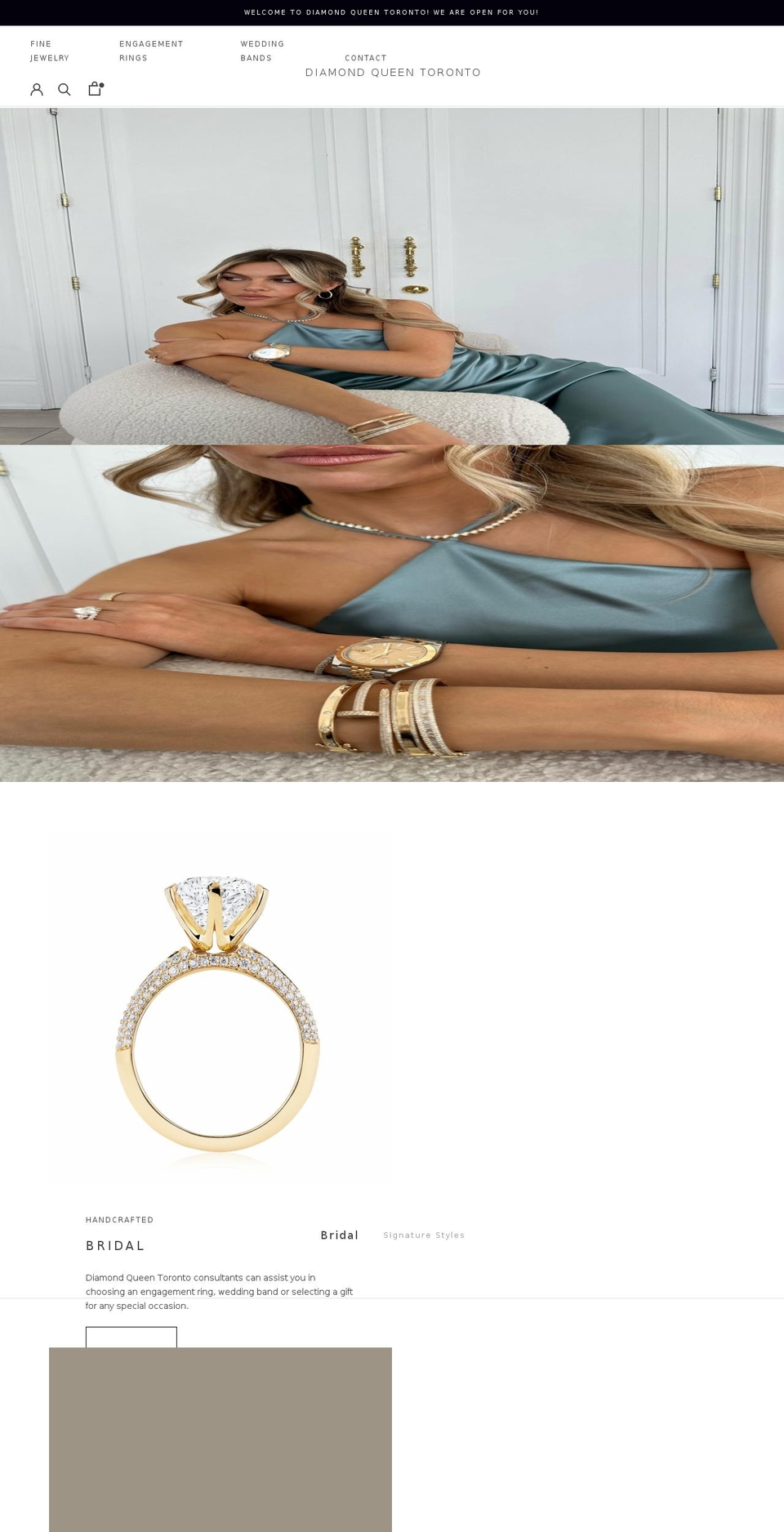 diamondqueenco.com shopify website screenshot