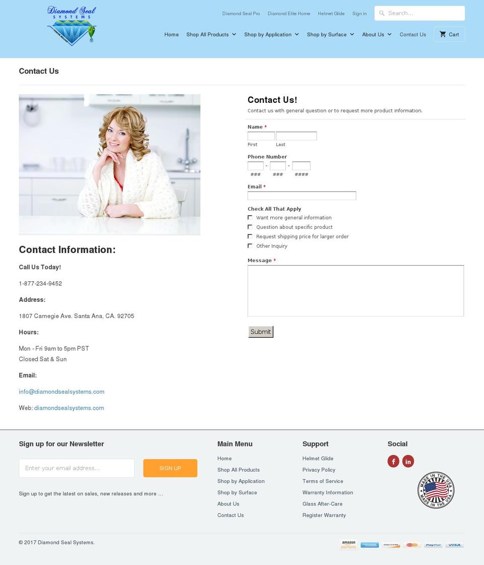 shop-diamondsealsystems-com-mobili-January-18-2017 Shopify theme site example diamondsealsolar.com