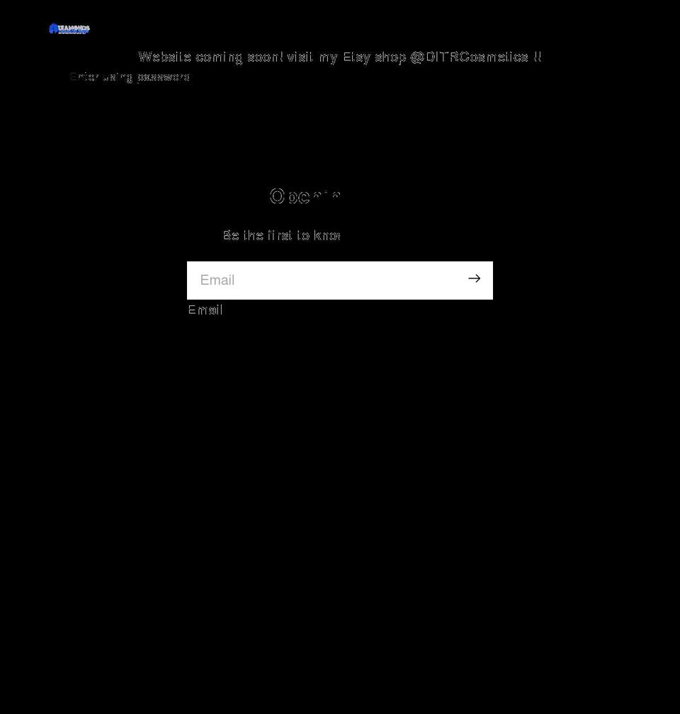 diamondsintr.com shopify website screenshot